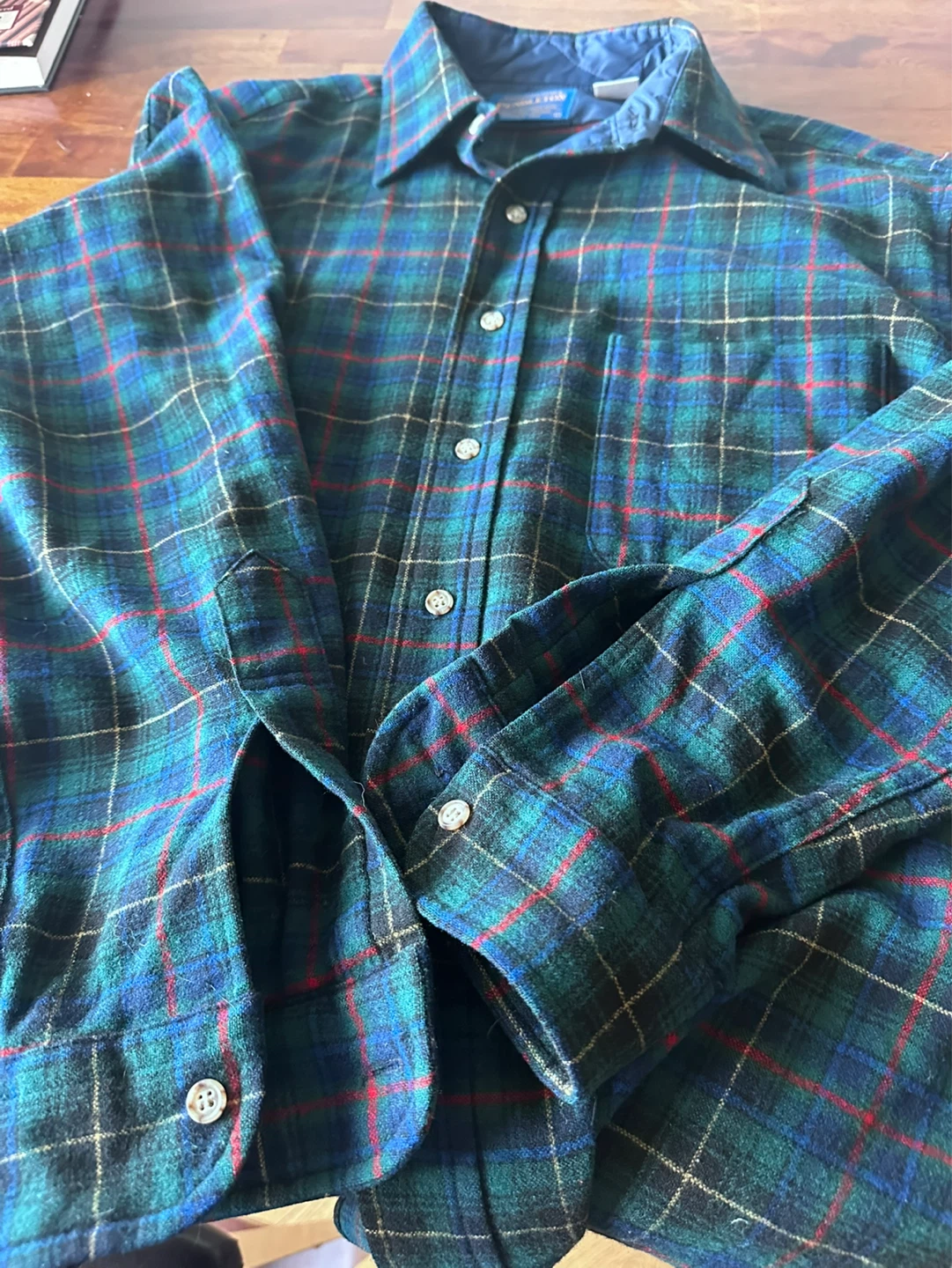 Pendleton Wool Shirt - Size L - photo 2