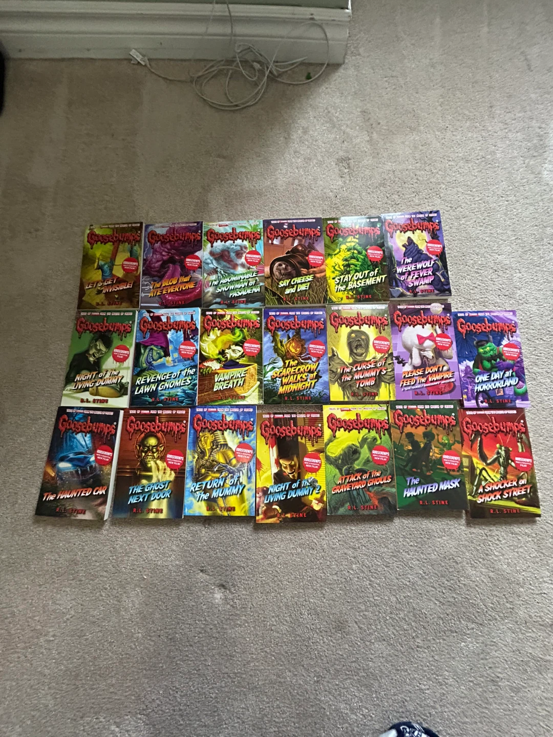 Goosebumps Book Collection