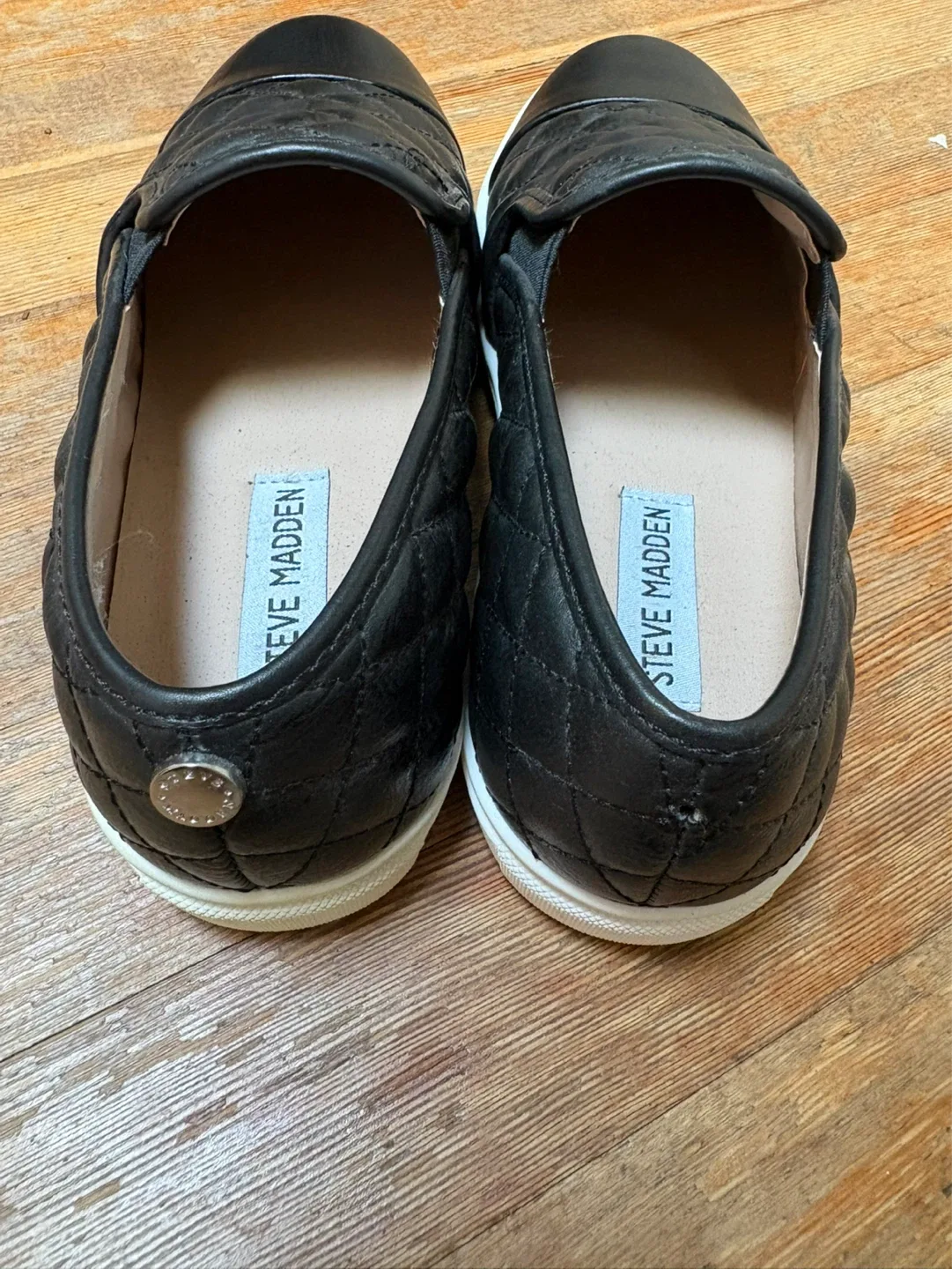 Steve Madden Black Quilted Slip-On Sneakers - photo 2