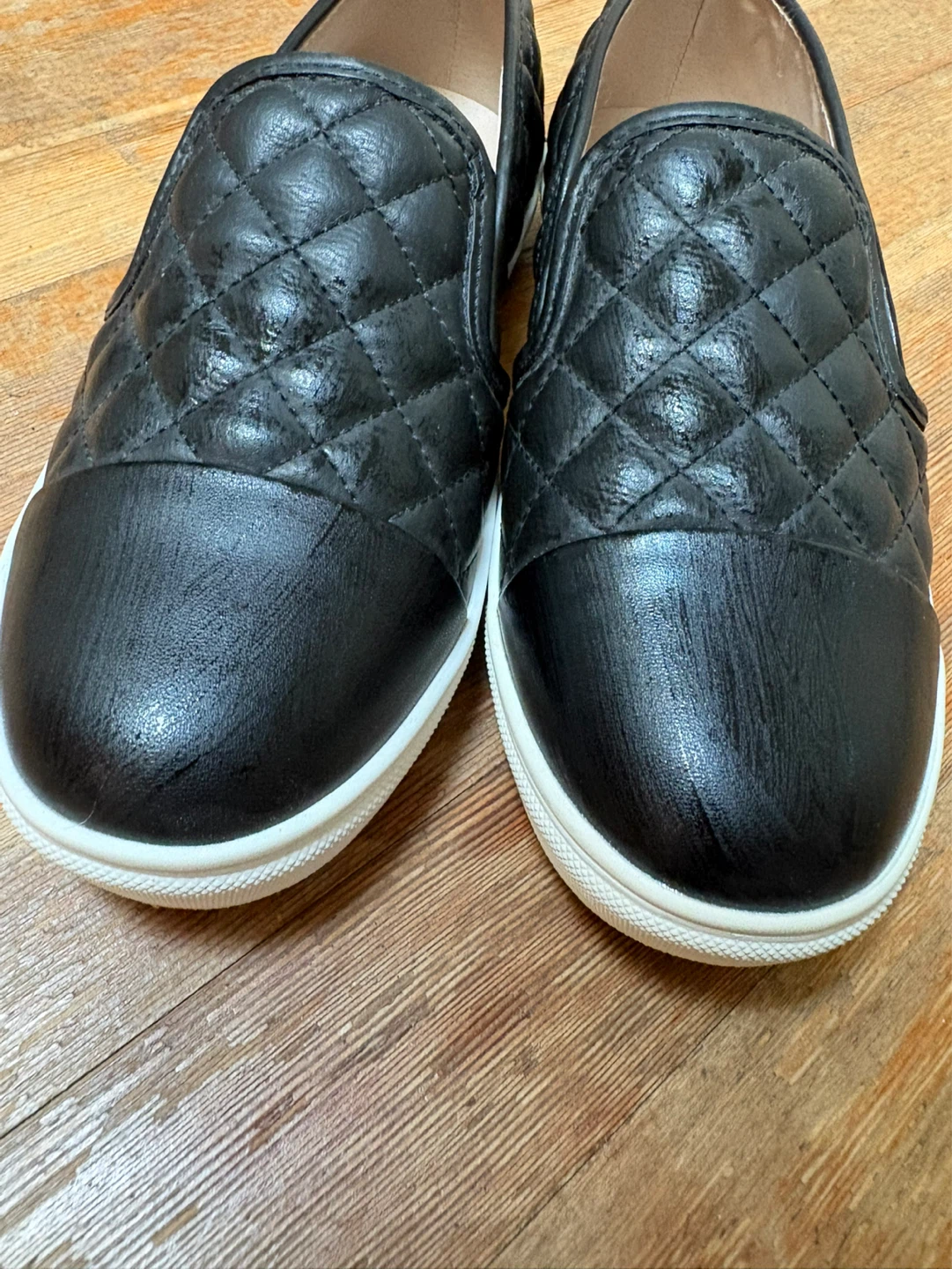Steve Madden Black Quilted Slip-On Sneakers - photo 3