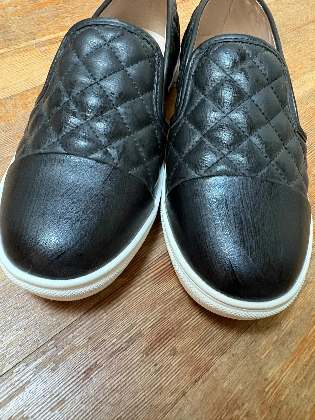 Steve Madden Black Quilted Slip-On Sneakers - photo 3