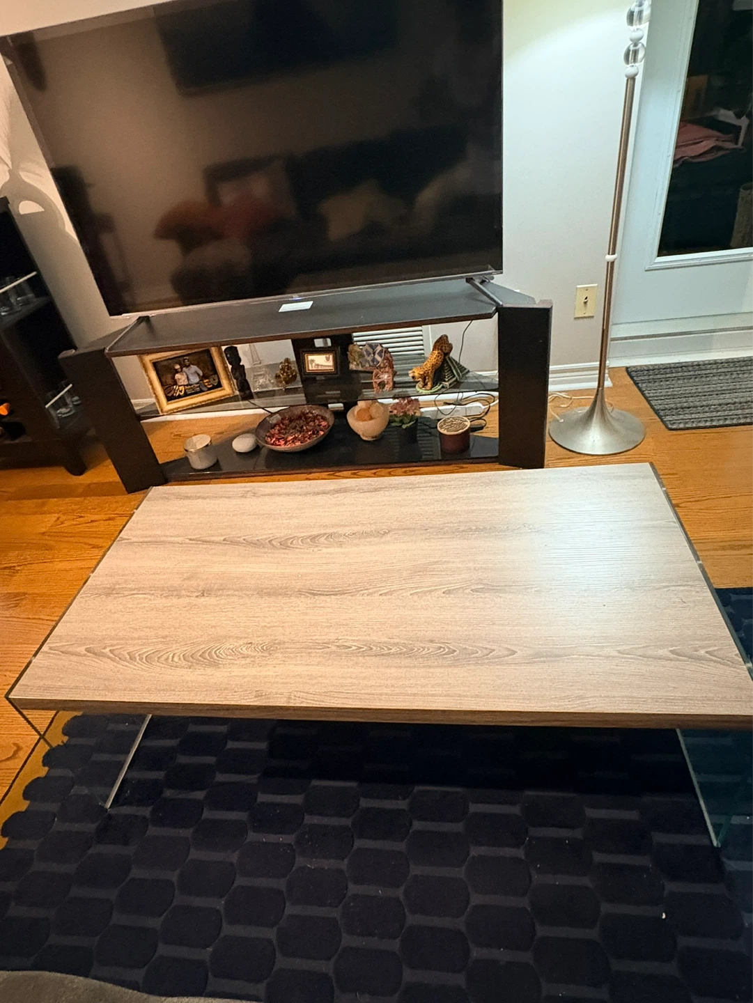 Modern Wood Grain Coffee Table