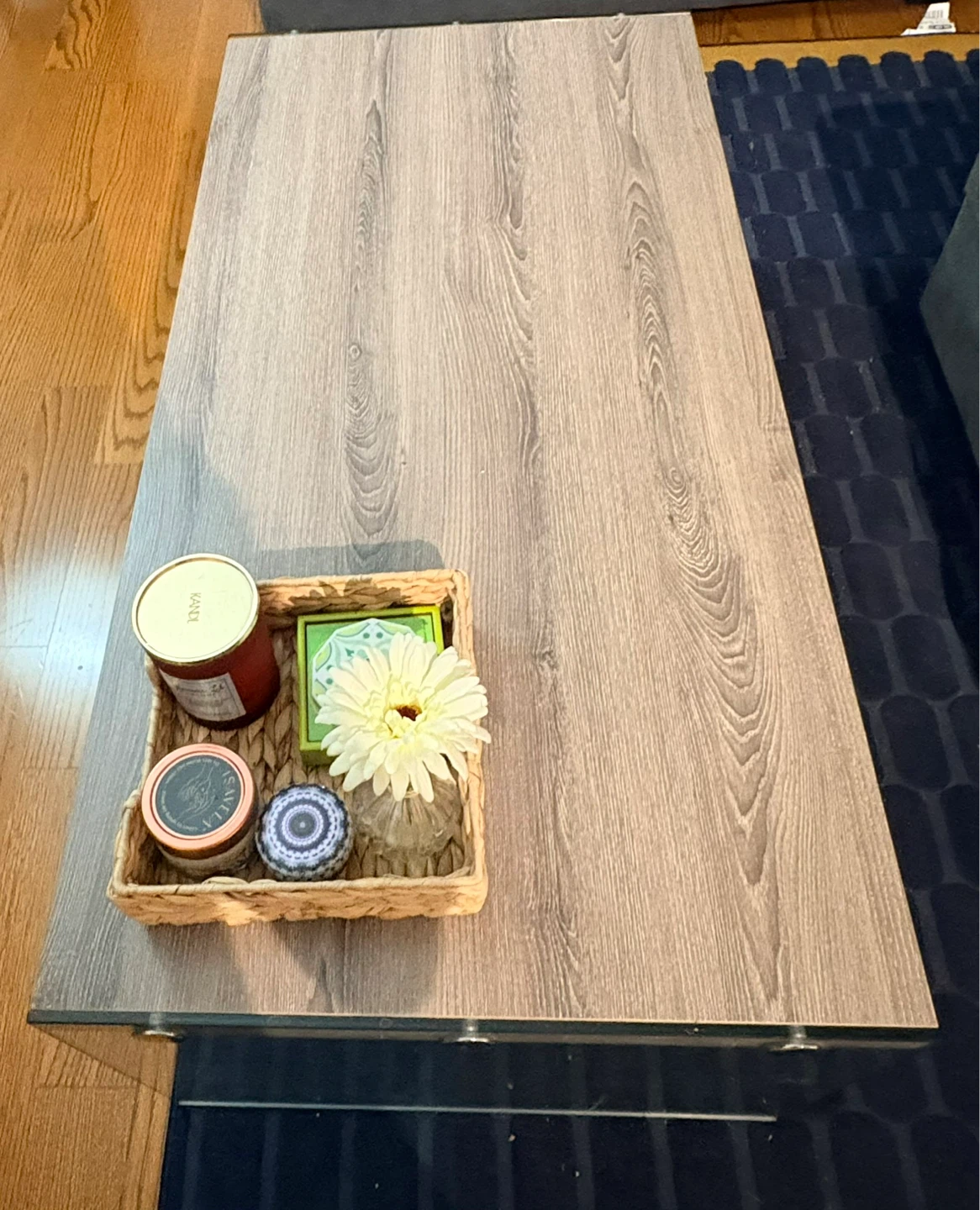 Modern Wood Grain Coffee Table - photo 4