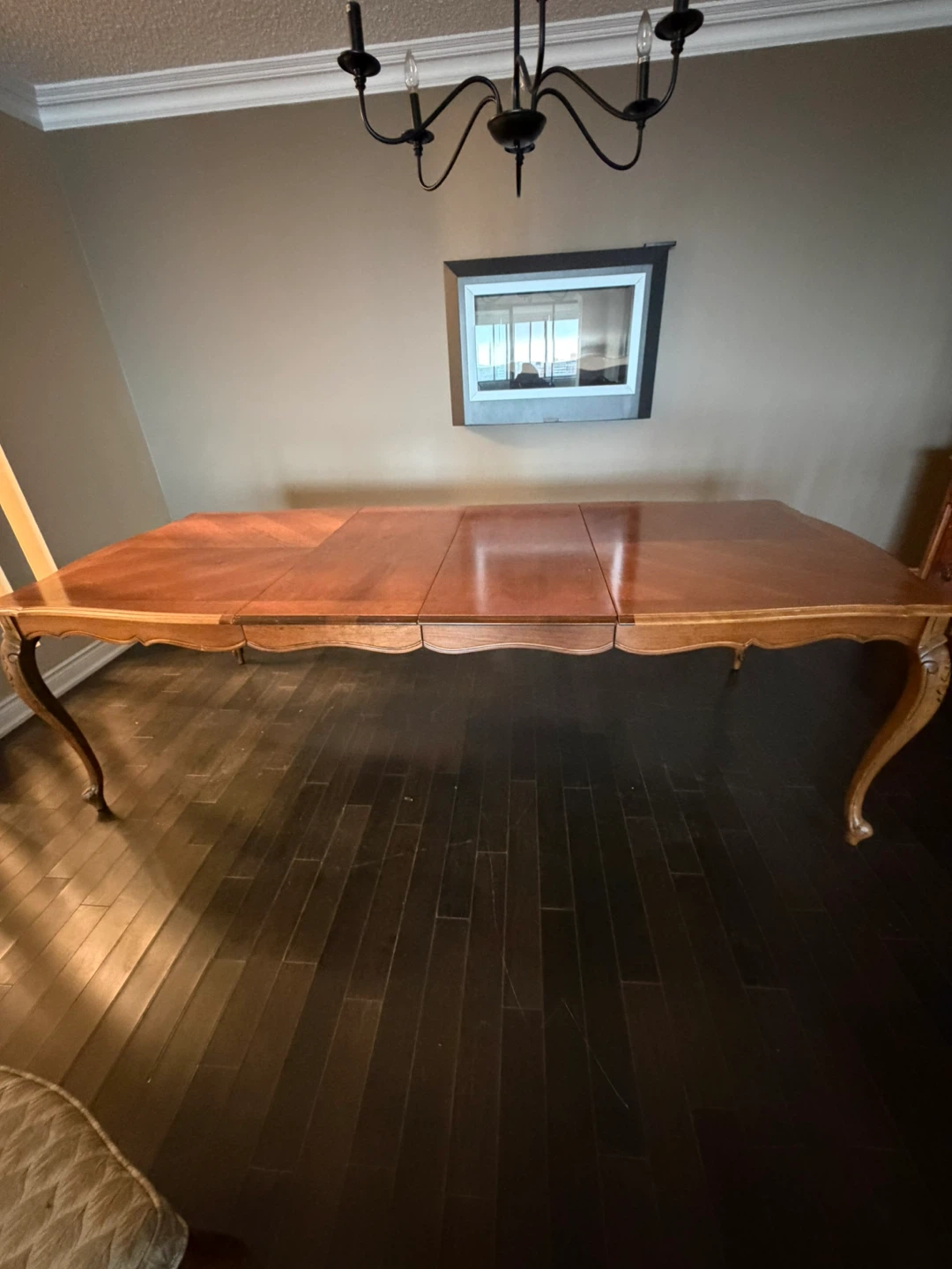 Extendable Dining Table (Chairs Separate)