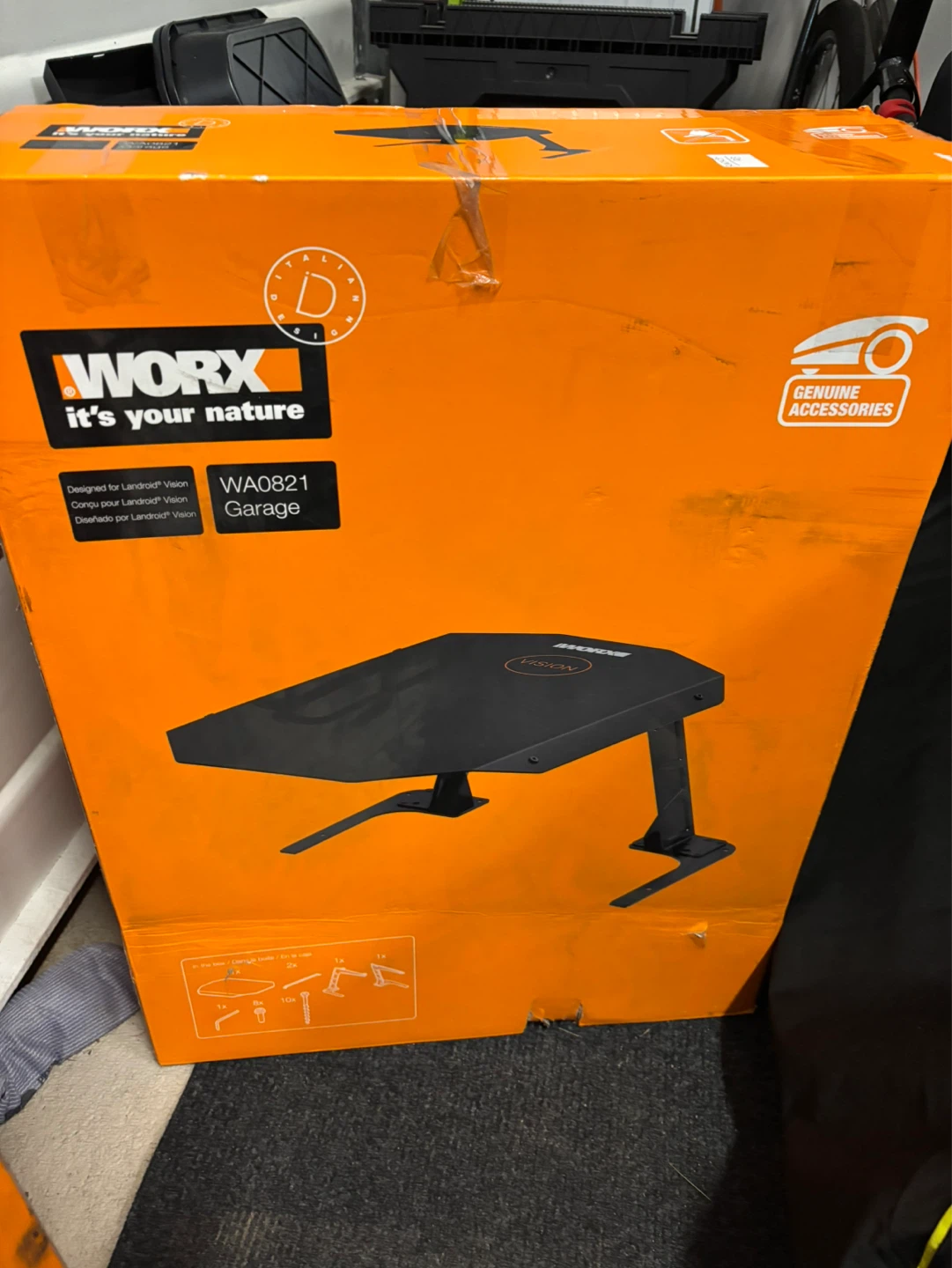 Garage WORX for Robot Lawn Mower Landroid Vision WA0821 - photo 4
