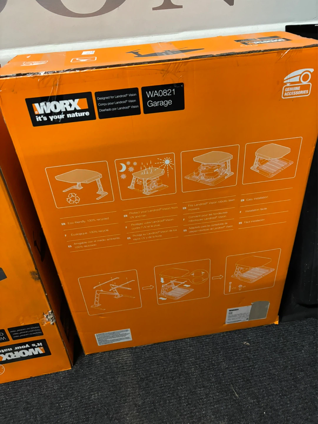 Garage WORX for Robot Lawn Mower Landroid Vision WA0821 - photo 5