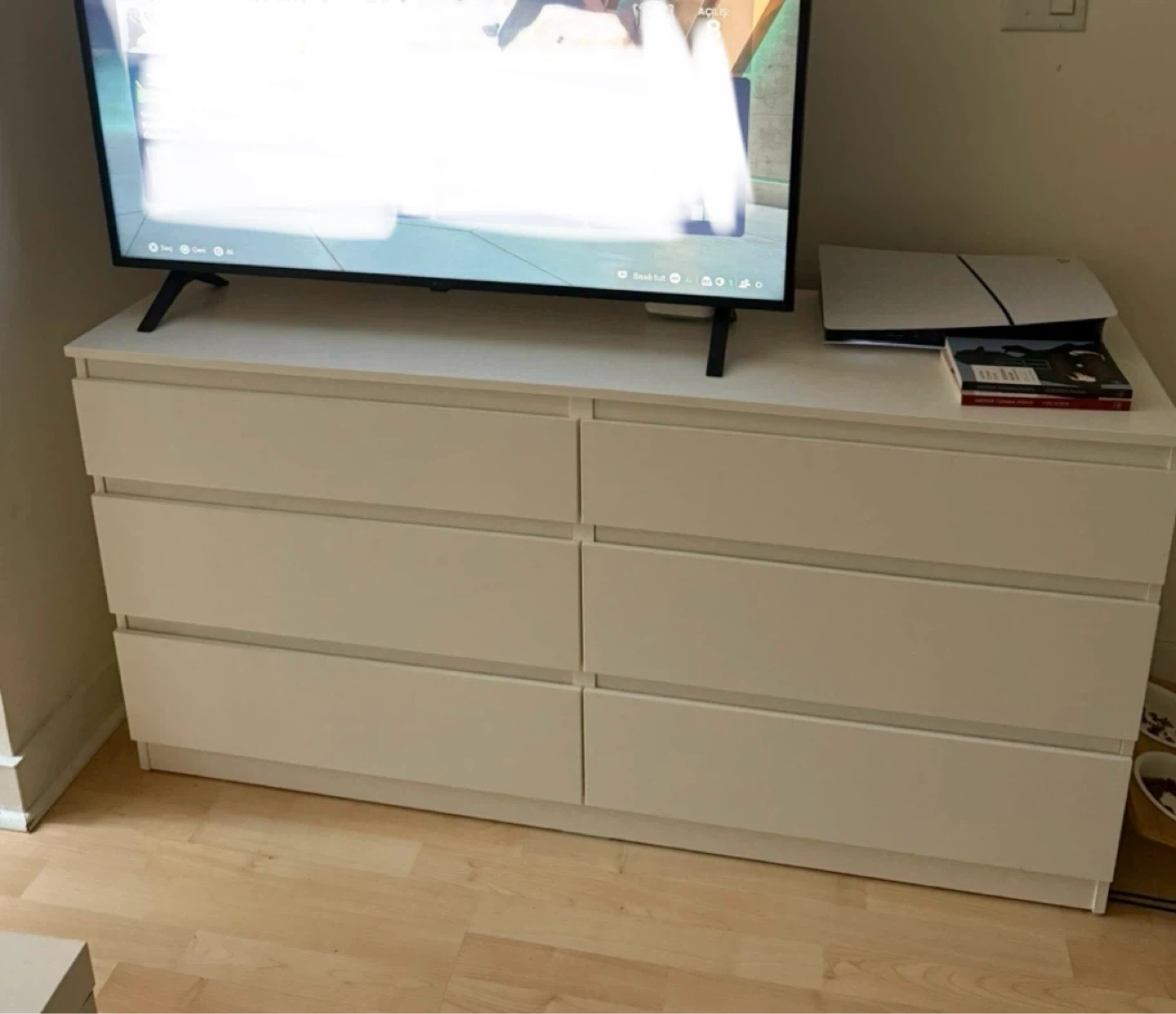 IKEA Kullen 6-drawer dresser white