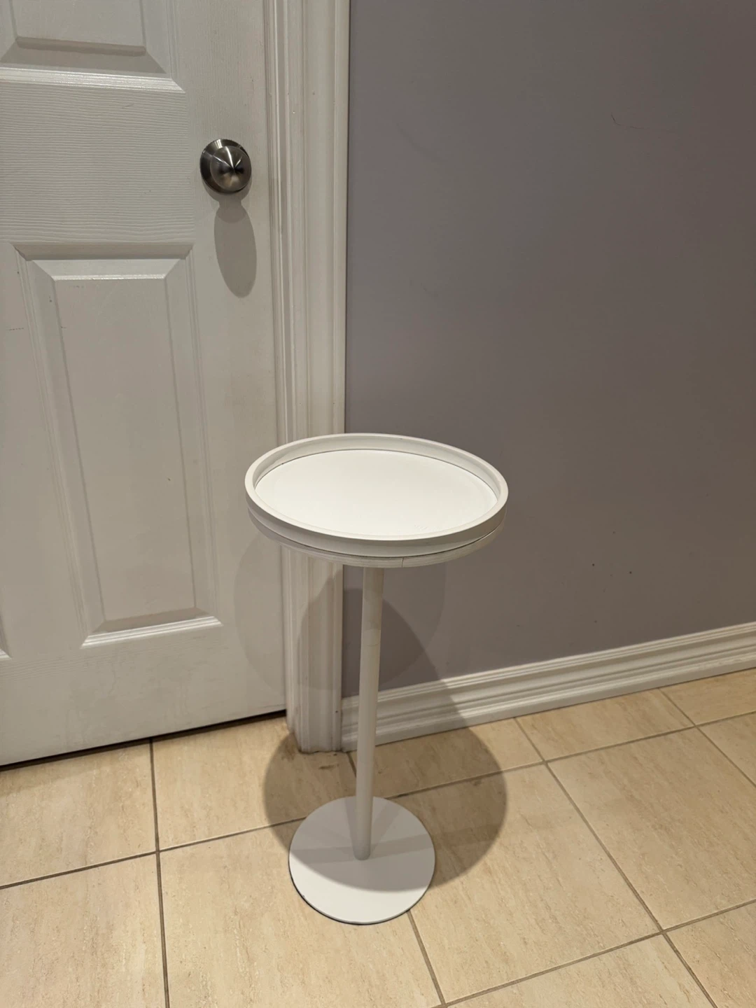 White Side Table