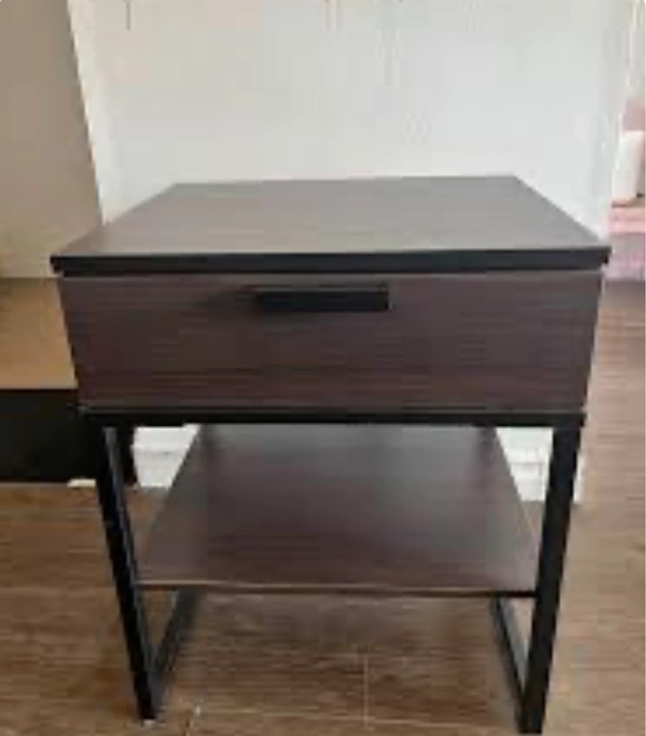 End Table with Drawer and Shelf