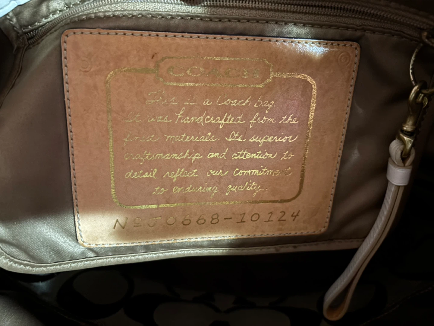 Coach Monogram Tote Bag - photo 5