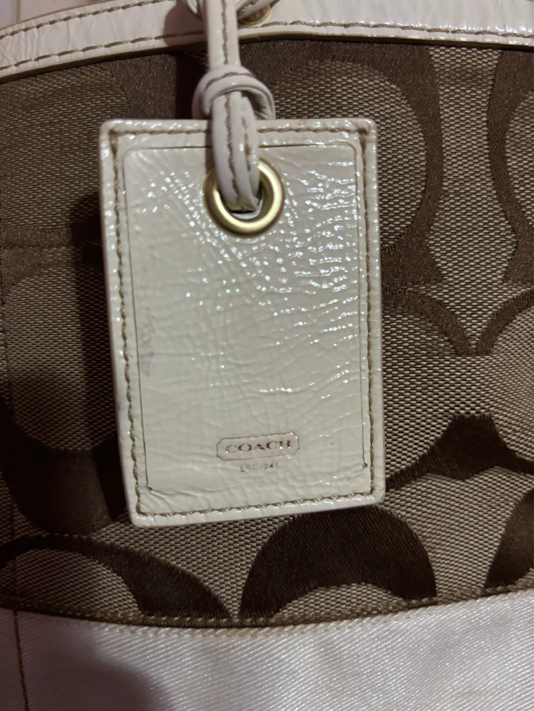 Coach Monogram Tote Bag - photo 3