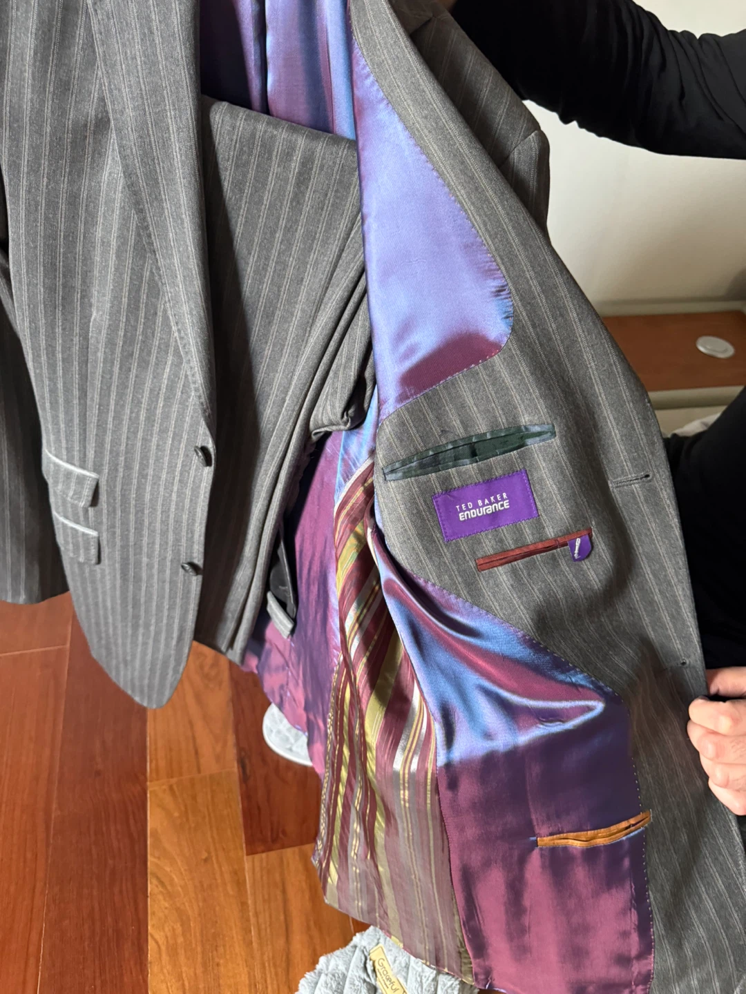 Ted Baker Endurance Grey Pinstripe Suit - photo 3