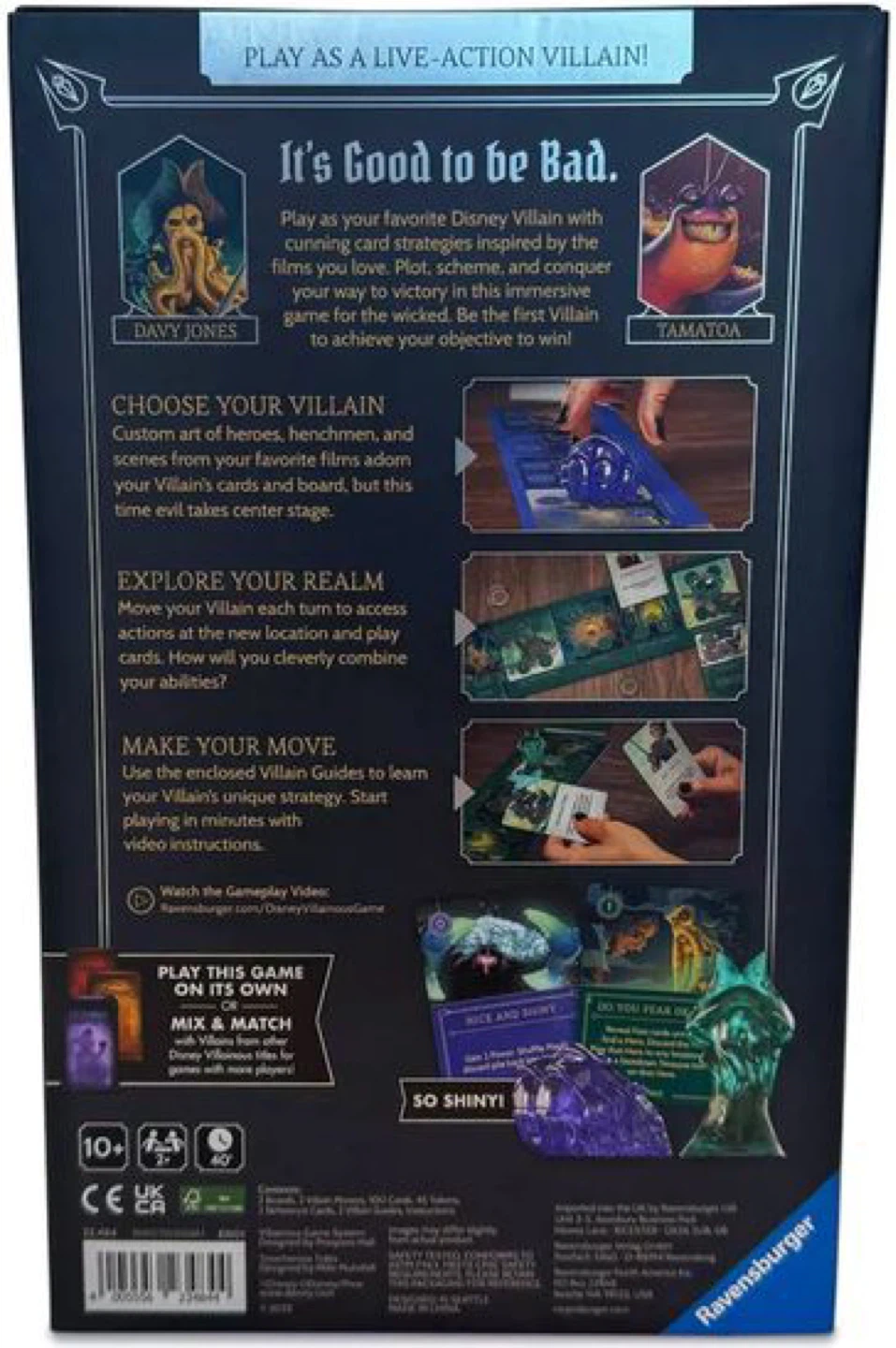 Disney Villainous Treacherous Tides Board Game - photo 2