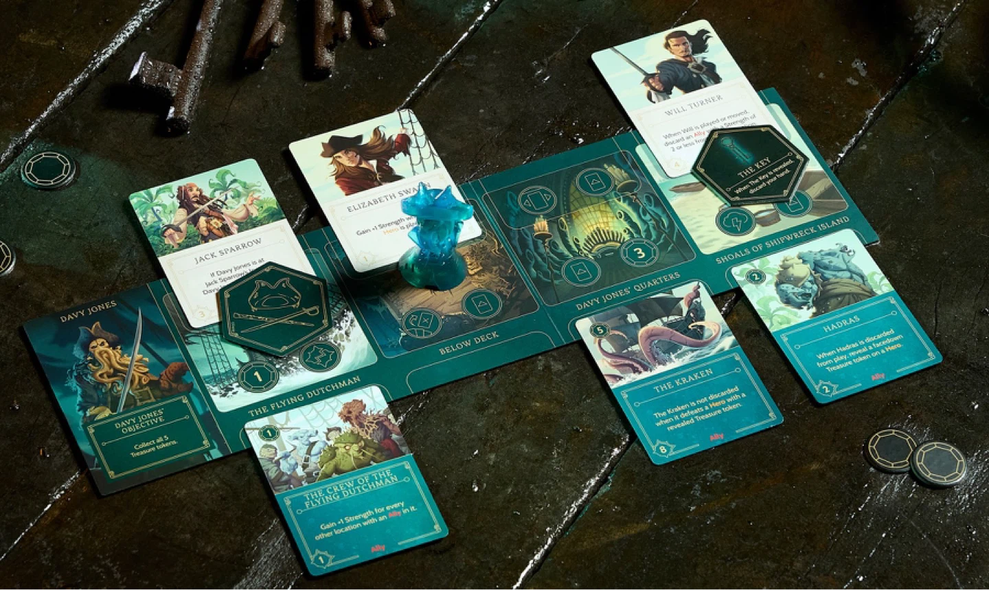 Disney Villainous Treacherous Tides Board Game - photo 5