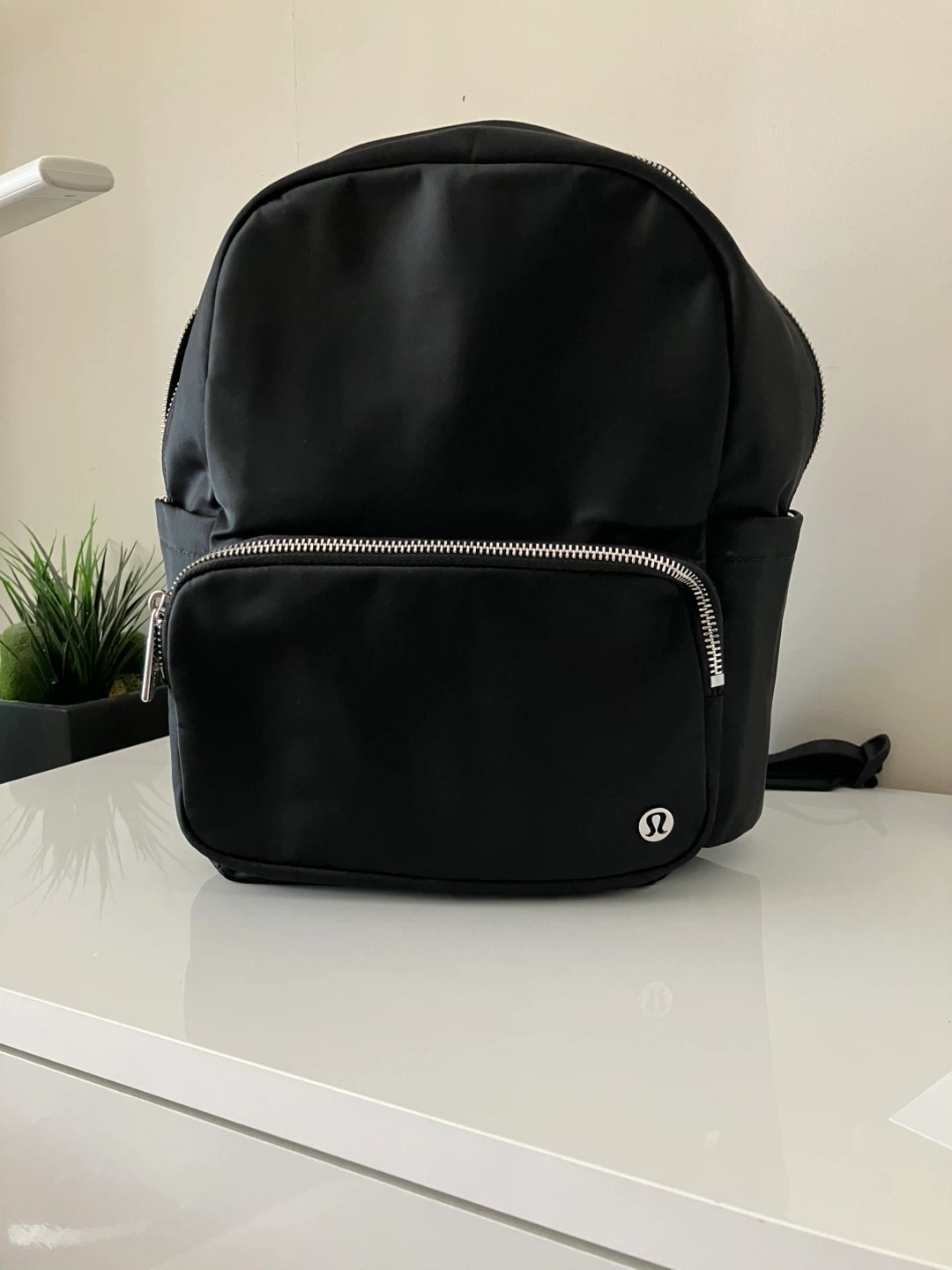 Lululemon Black Backpack:  11.5 L capacity