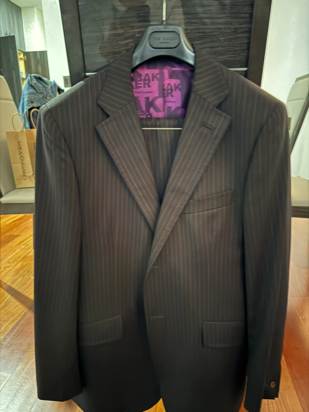 Ted Baker Men's Pinstripe Blazer