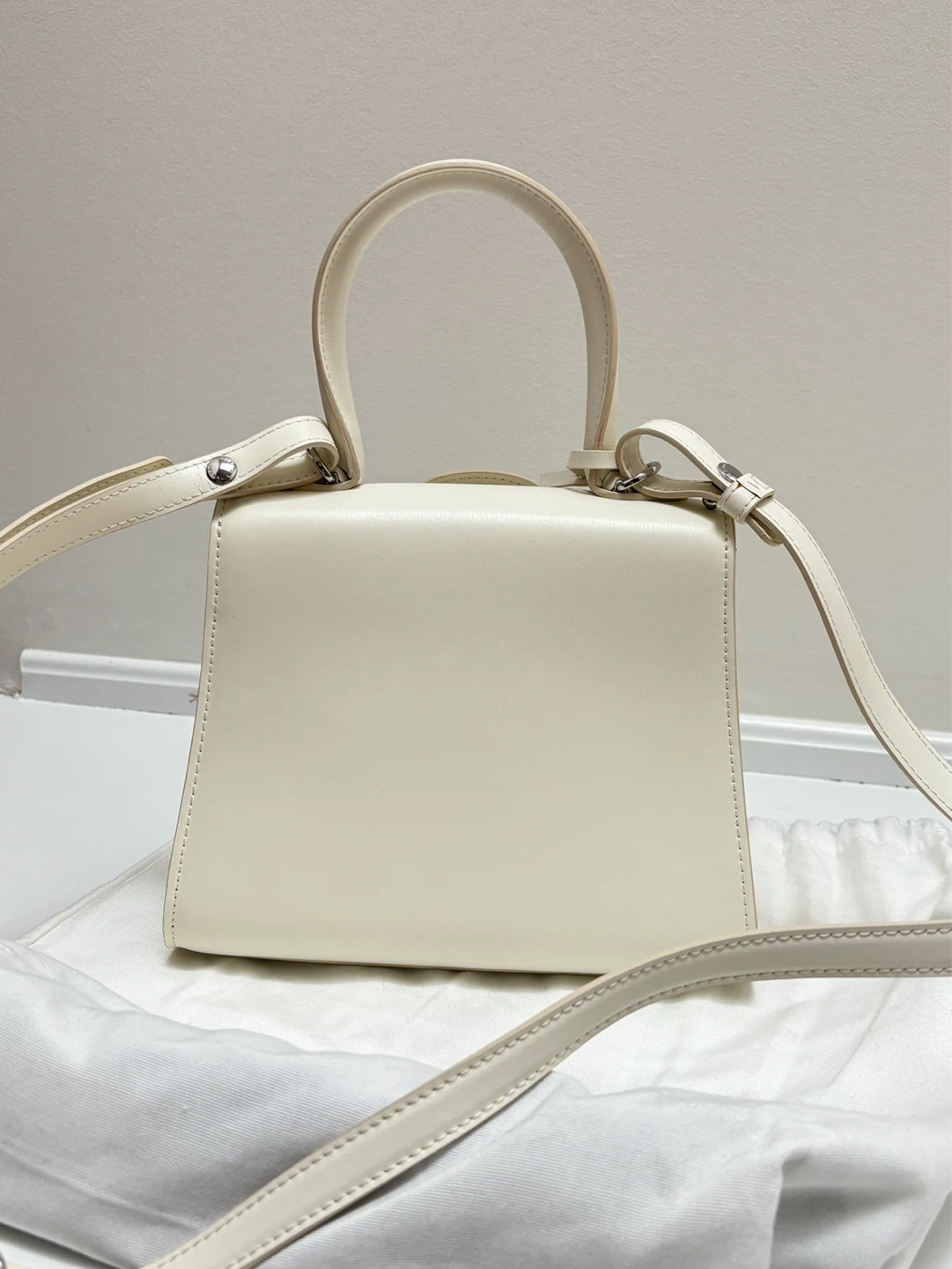 Delvaux White Leather Handbag - photo 2