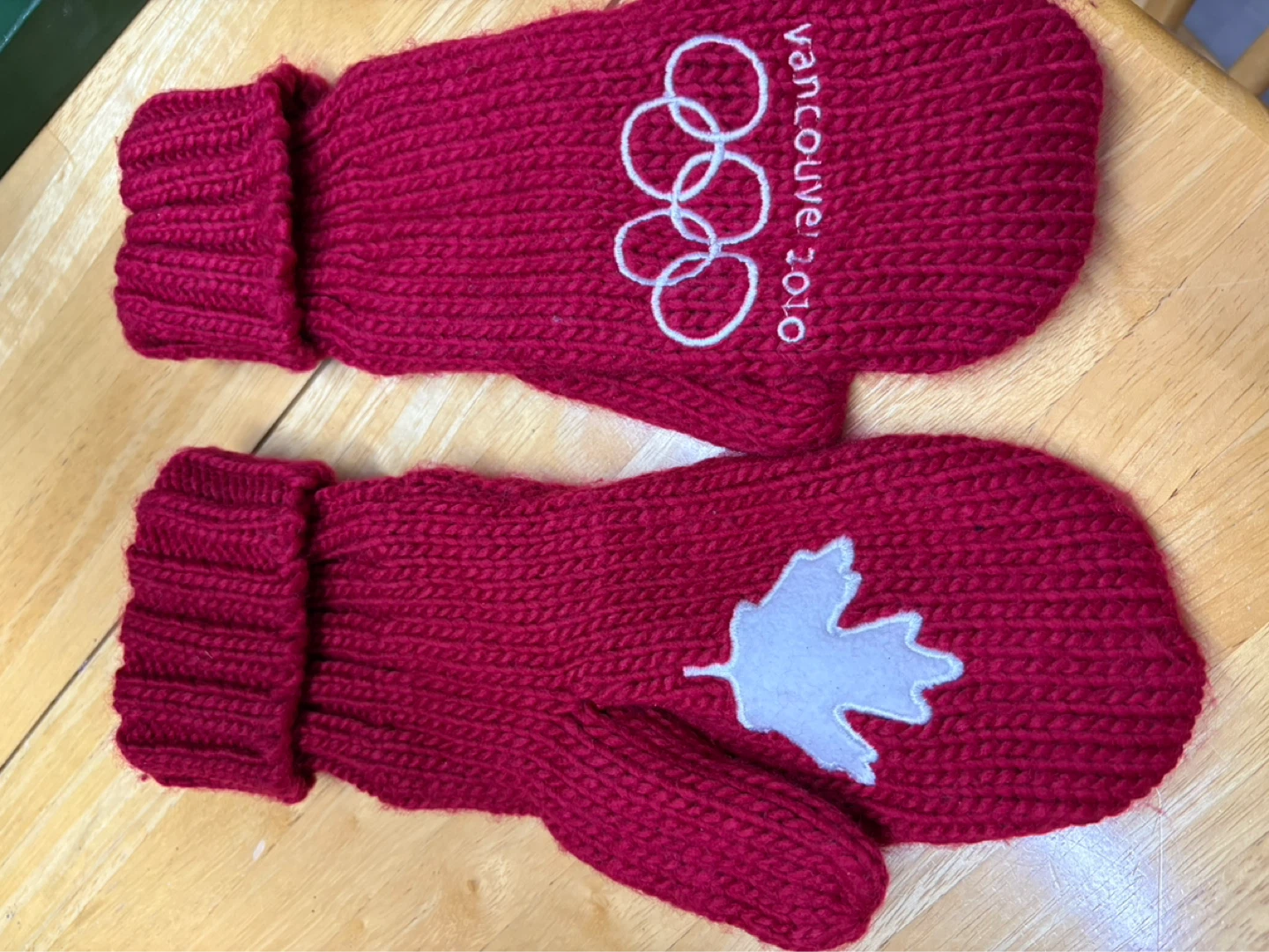 Vancouver 2010 Olympic Mittens