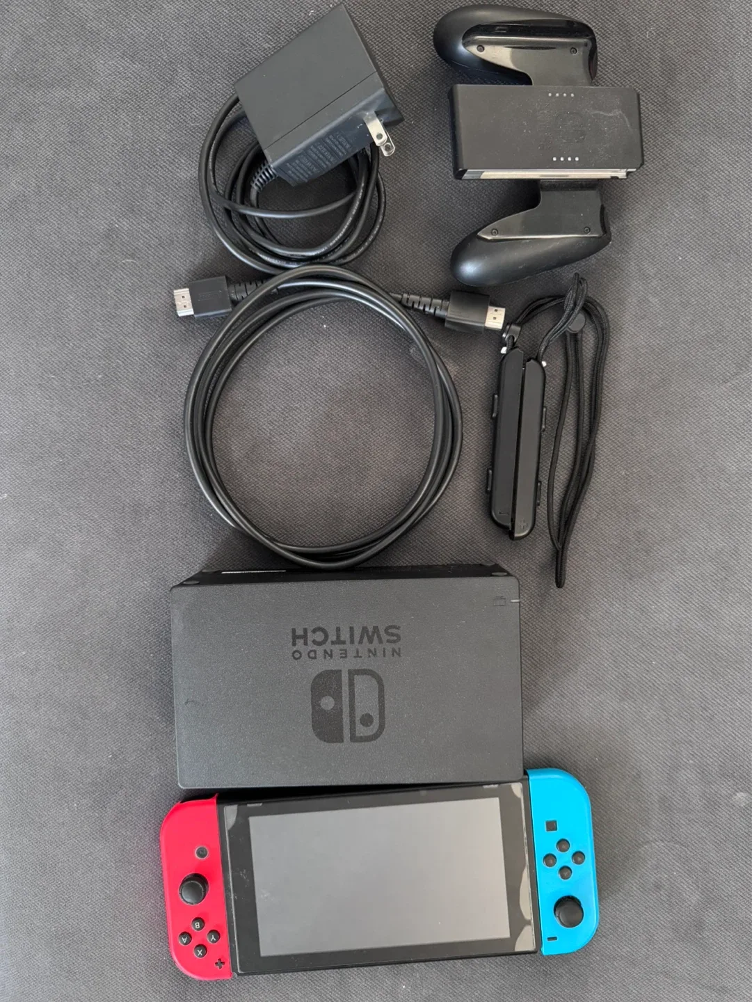 Nintendo Switch Console - Red/Blue Joy-Cons - photo 3