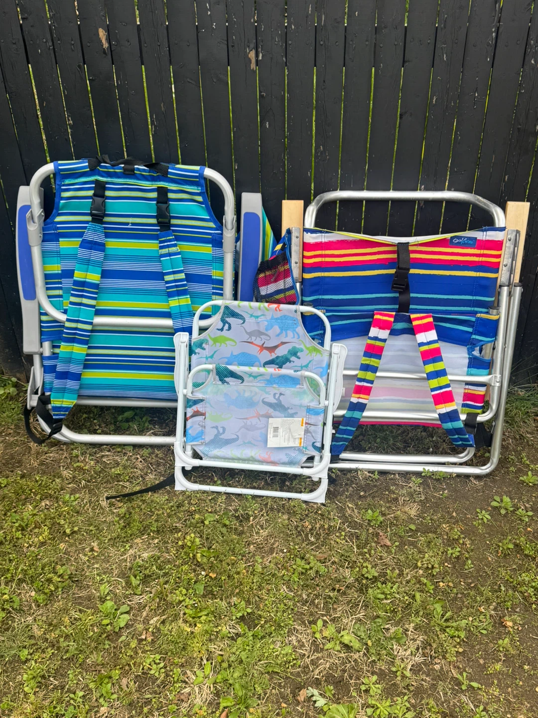 3 Beach Chairs (2 adult & 1 Kids) - photo 2