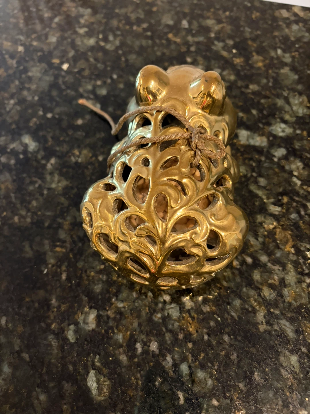 Gold Frog Decor - photo 2