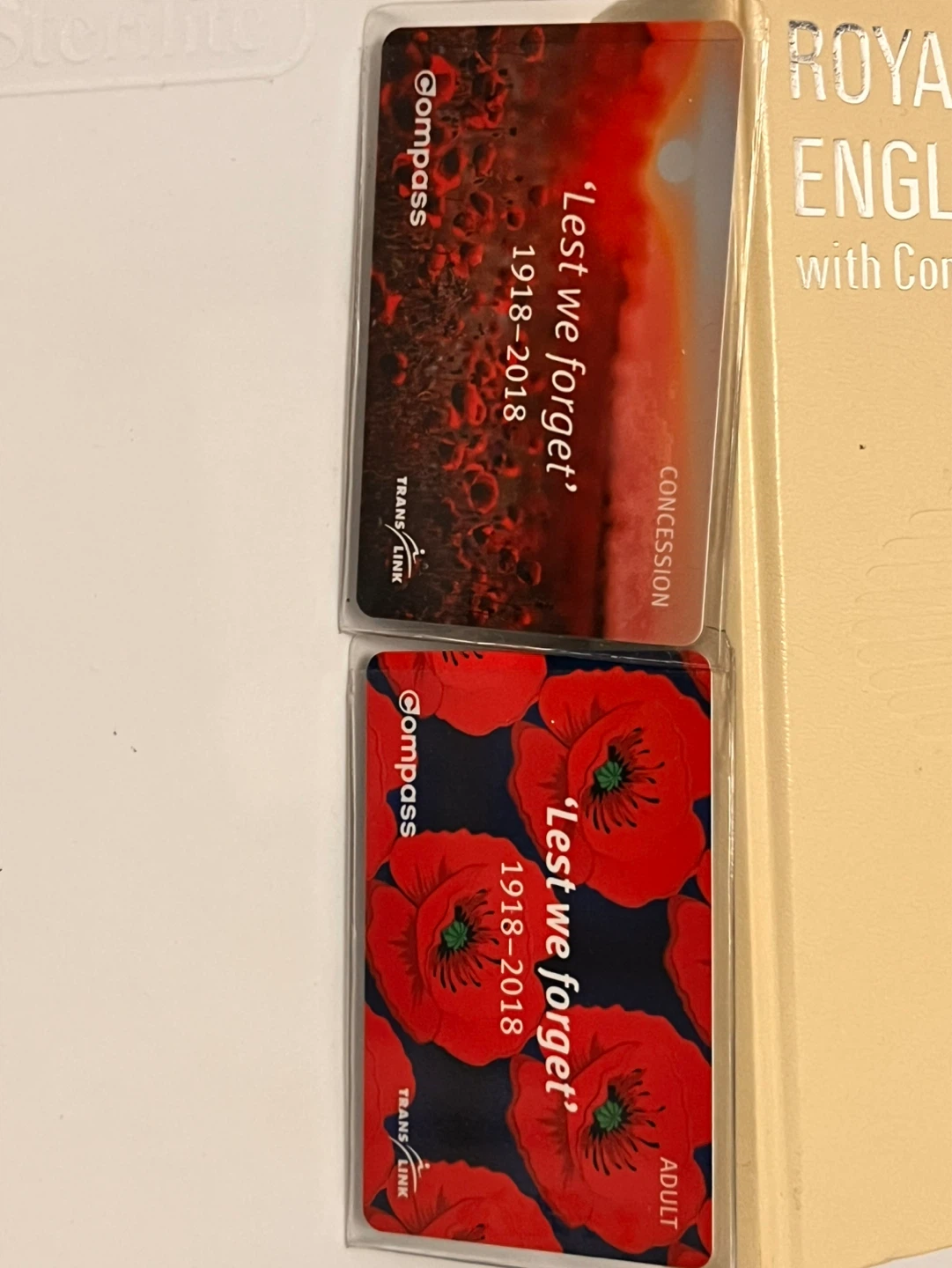 Compass Card Collection - Lest We Forget