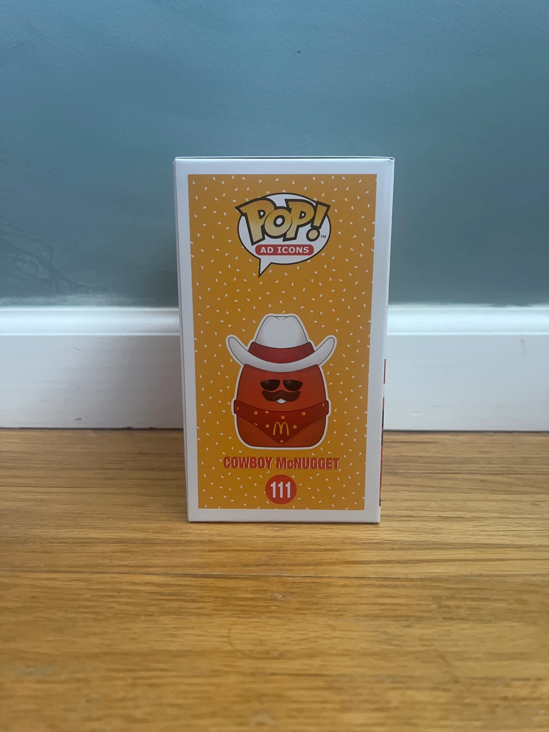 Cowboy McNugget Funko Pop unopened box - photo 2