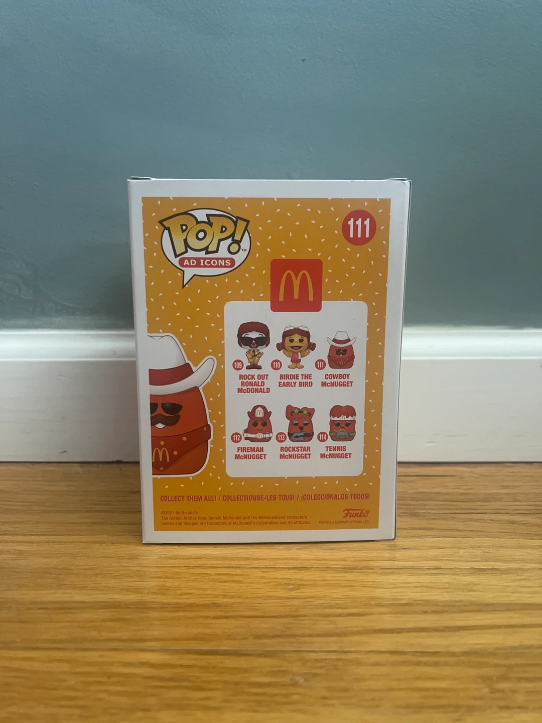 Cowboy McNugget Funko Pop unopened box - photo 3