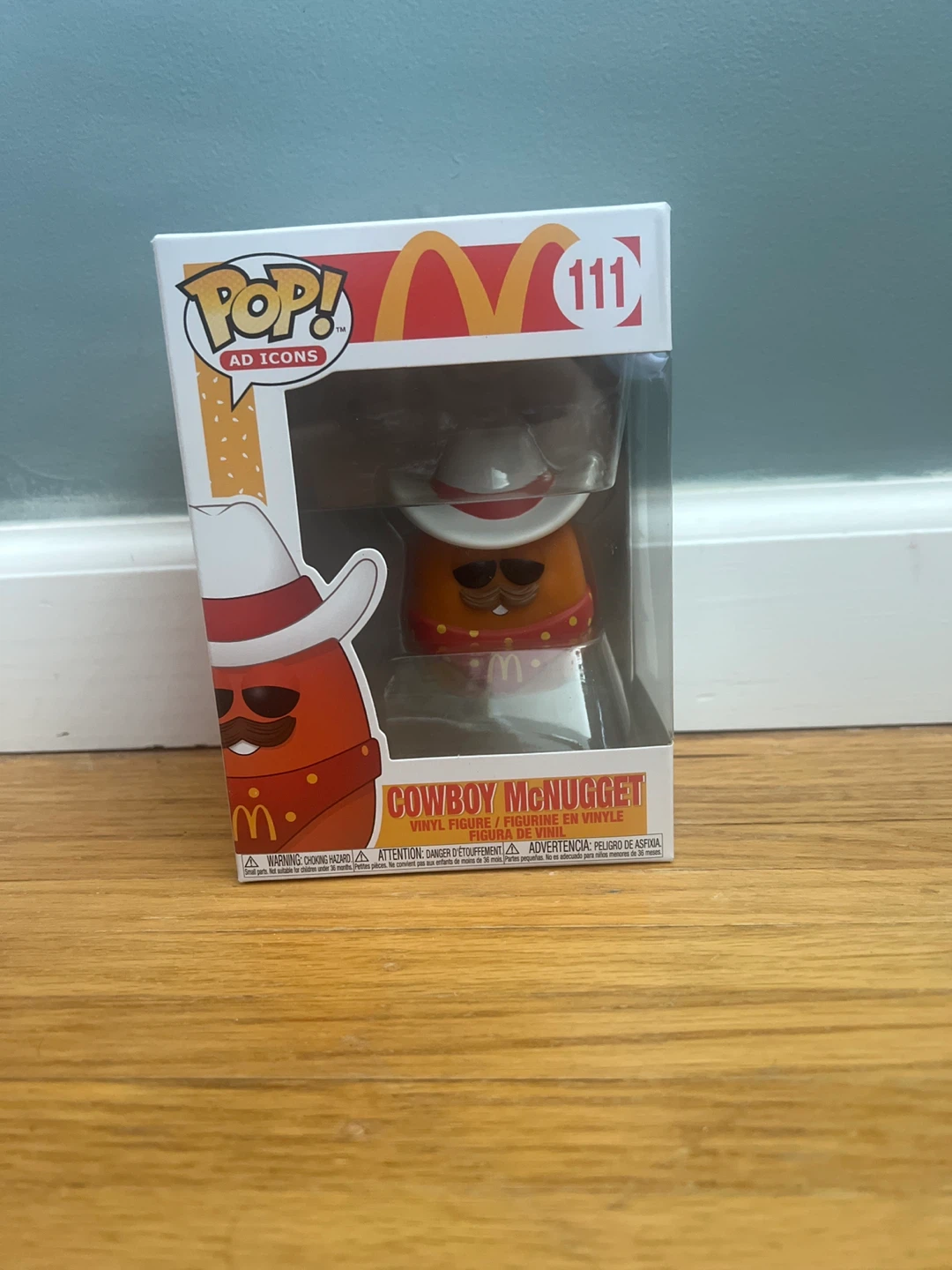 Cowboy McNugget Funko Pop unopened box