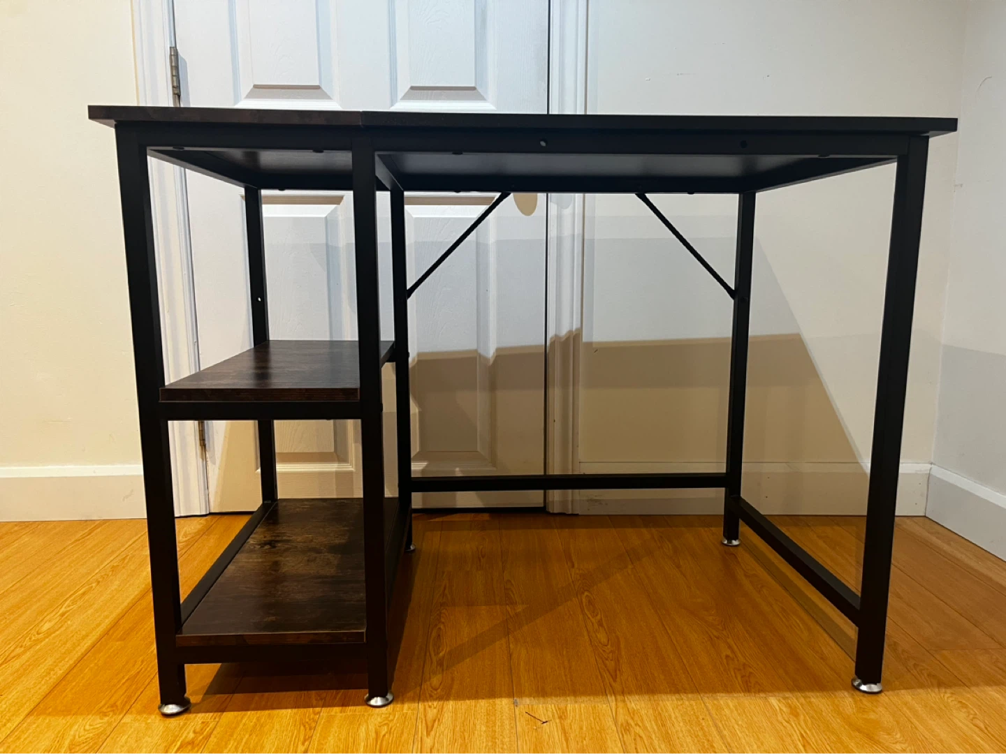 JOISCOPE Wooden Desk with 2 Shelves - photo 2