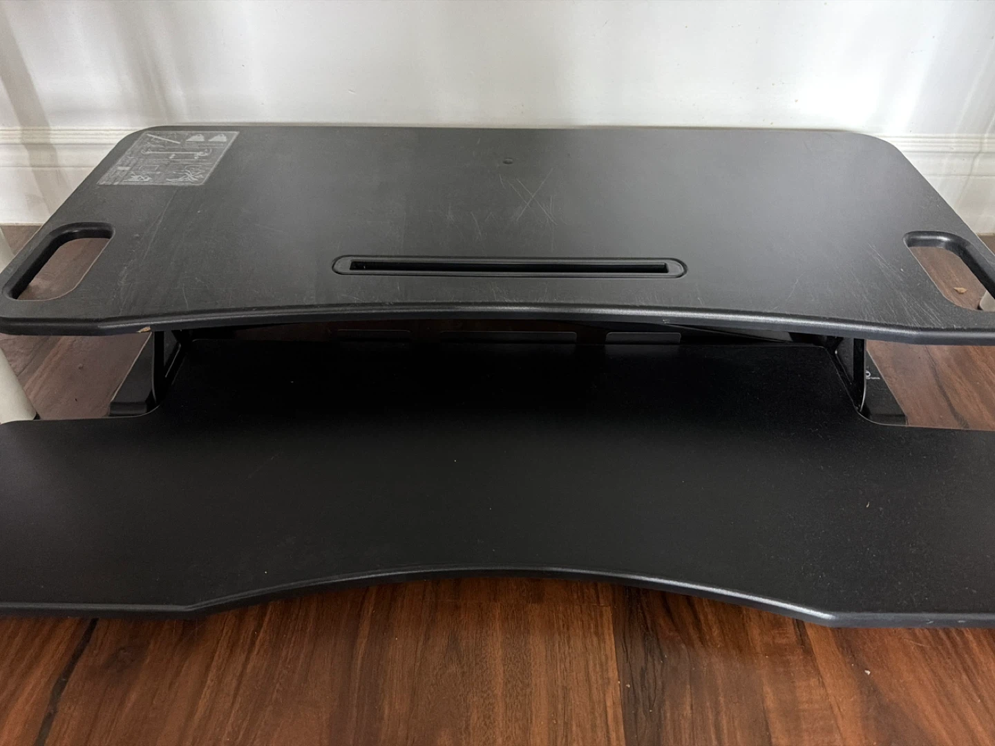 Black Standing Desk Converter