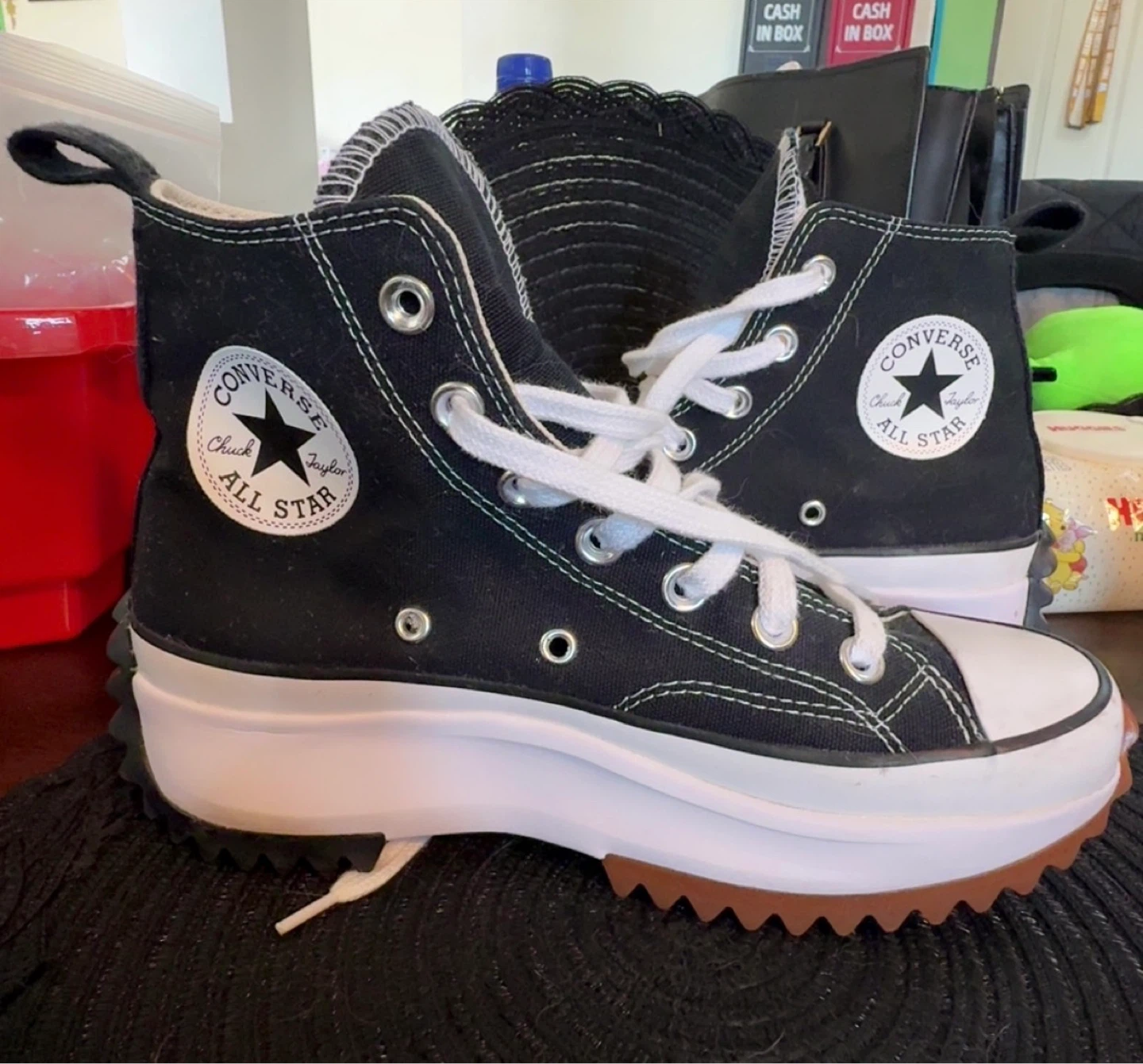Converse Lugged Platform High Tops – Women’s 7 – Worn Once - photo 2