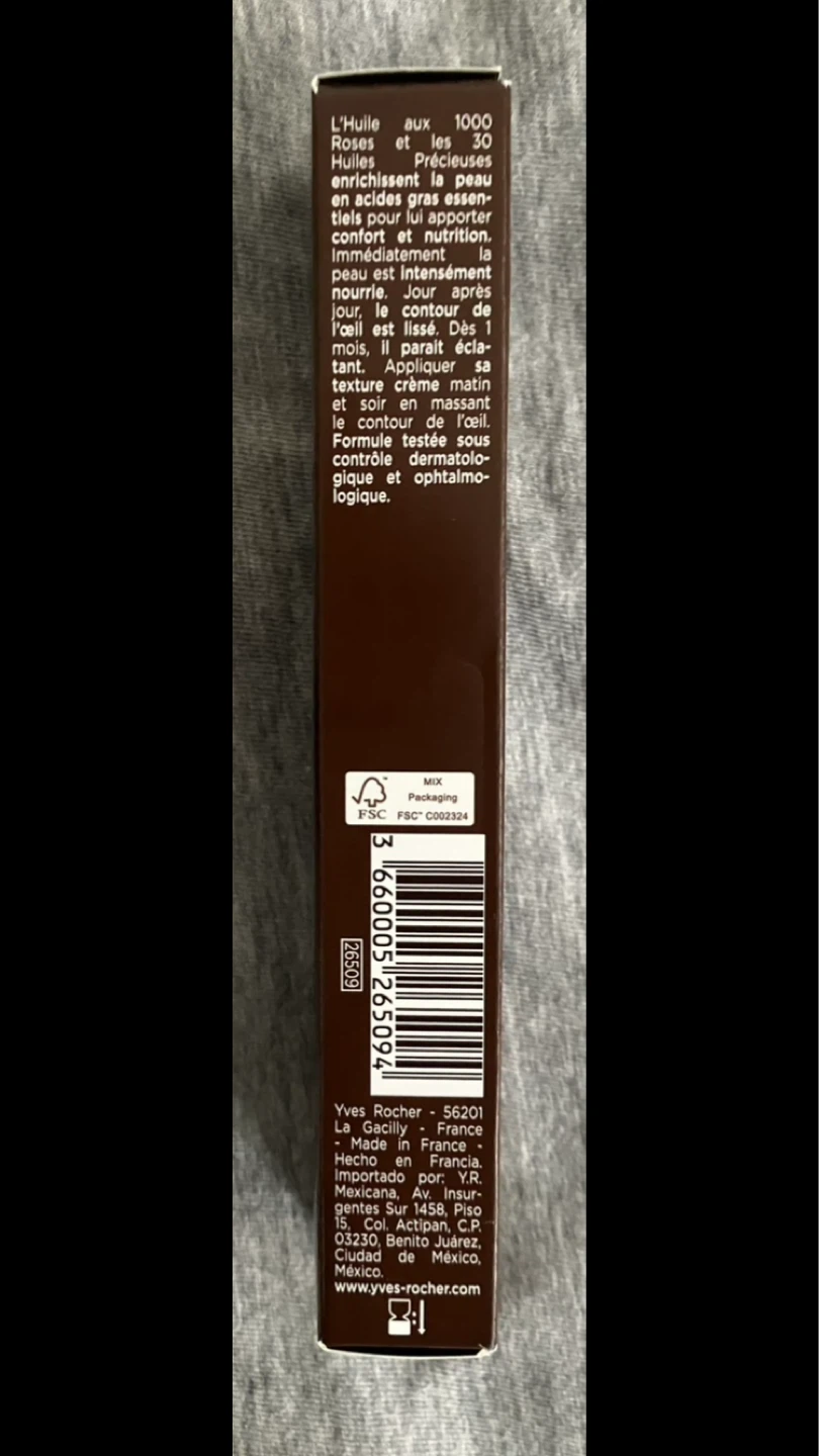 Yves Rocher Riche Crème Comforting Anti-wrinkle Eye Cream 👁️ 🌹🧴 - photo 3
