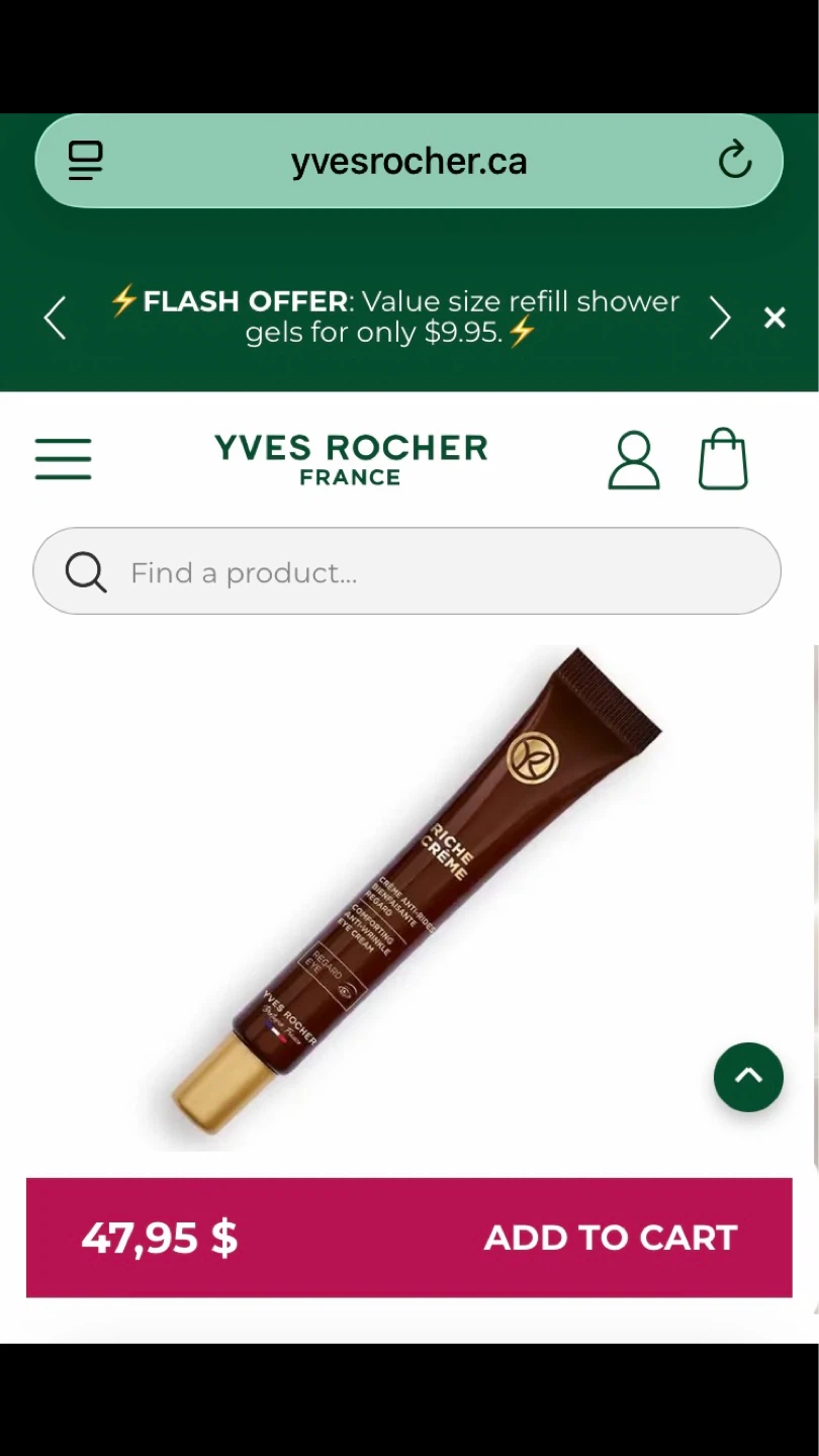 Yves Rocher Riche Crème Comforting Anti-wrinkle Eye Cream 👁️ 🌹🧴 - photo 5