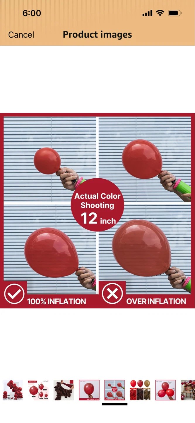 Party Woo Red Balloon Arch Garland Kit! - photo 3