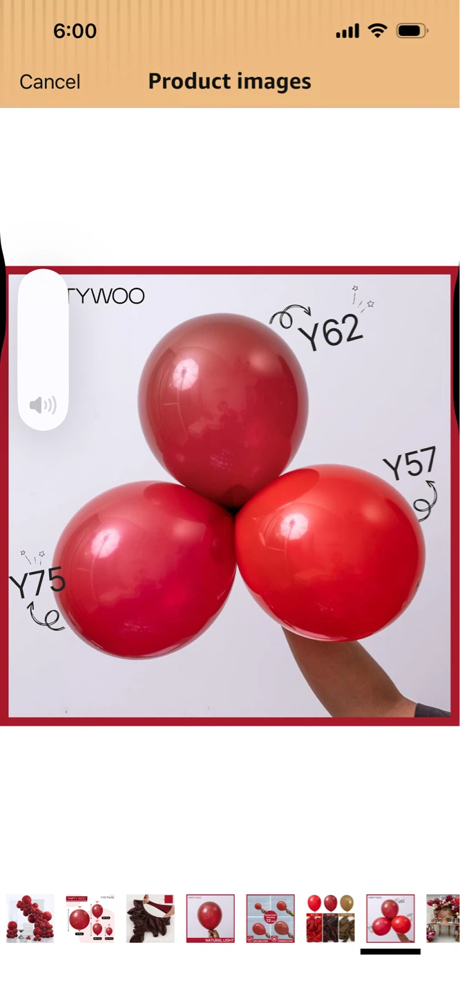 Party Woo Red Balloon Arch Garland Kit! - photo 2