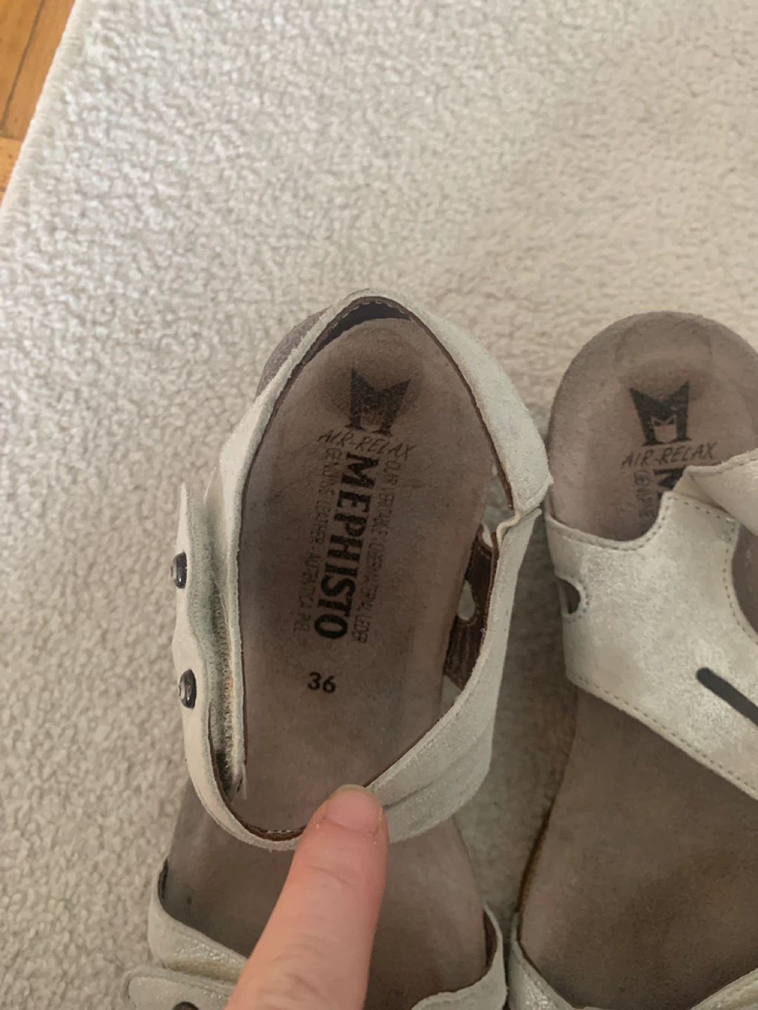 Mephisto Air-Relax Sandals - Size 36 - photo 5
