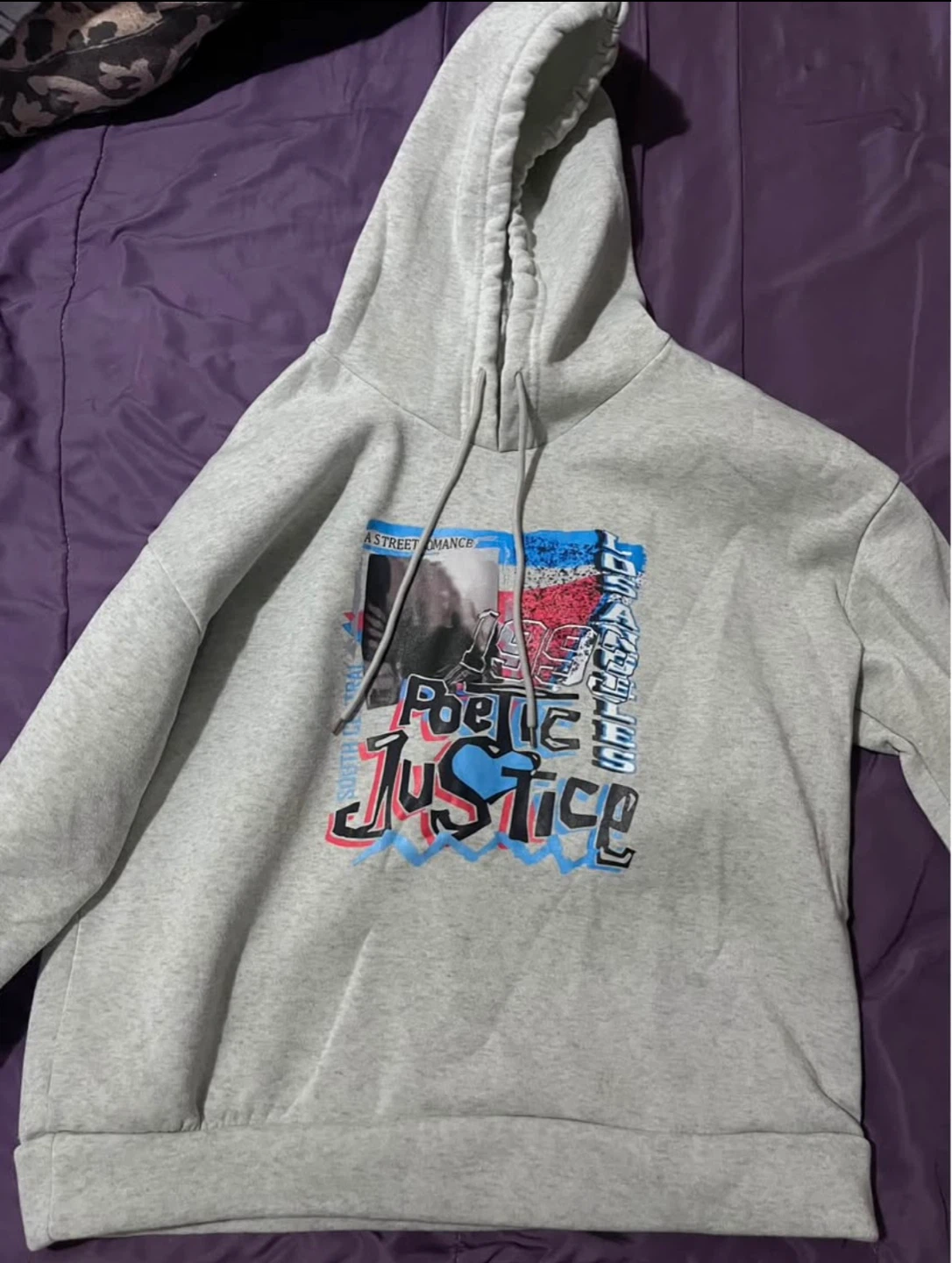 Grey Poetic Justice Hoodie - photo 2
