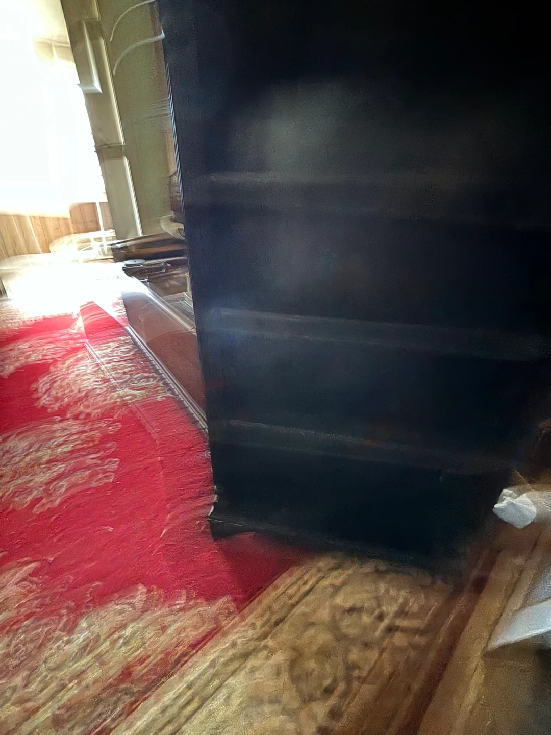 Black Wooden Bookshelf - photo 3