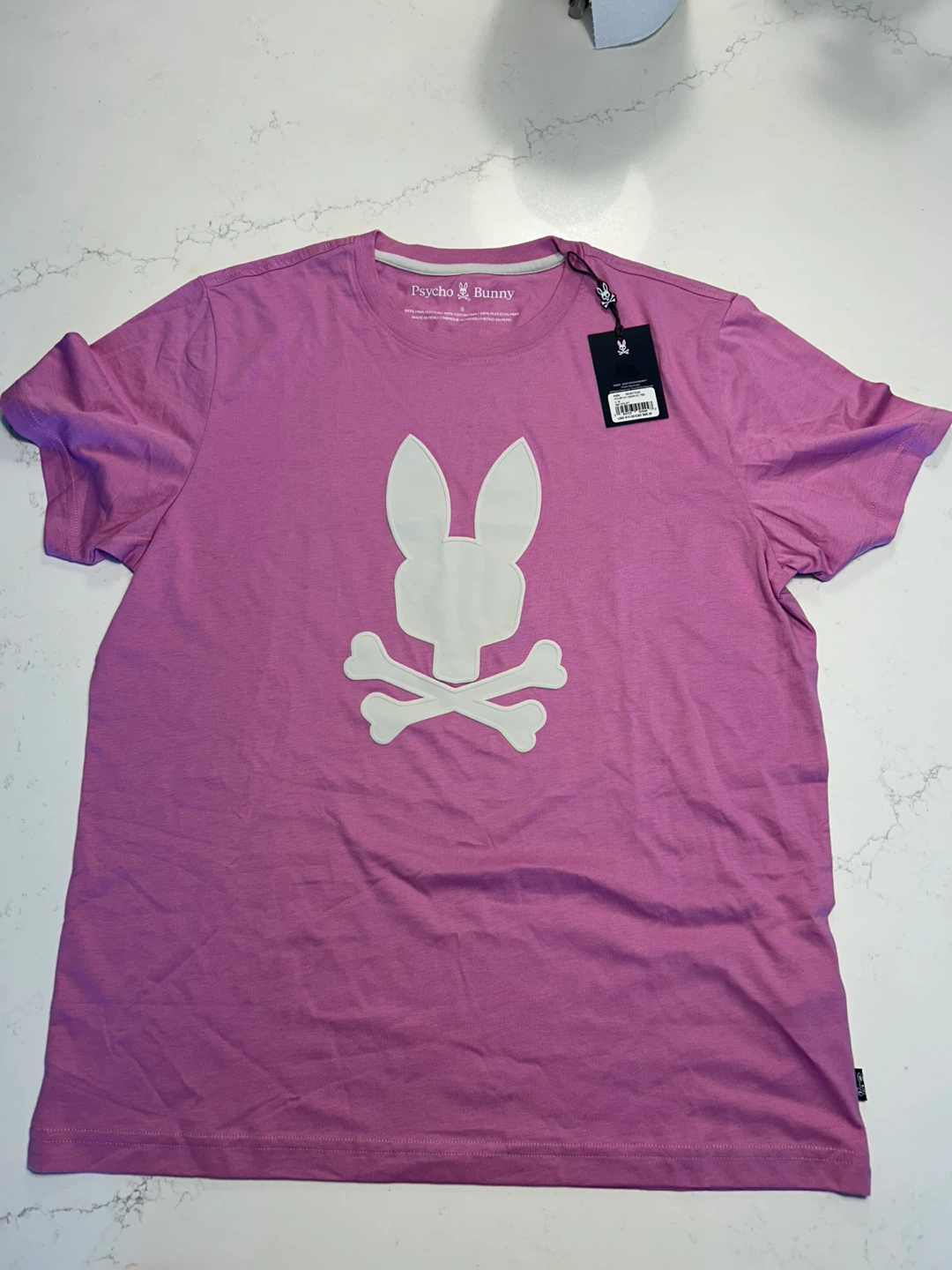 Psycho Bunny Houston Graphic Tee - Violet - SM - photo 3