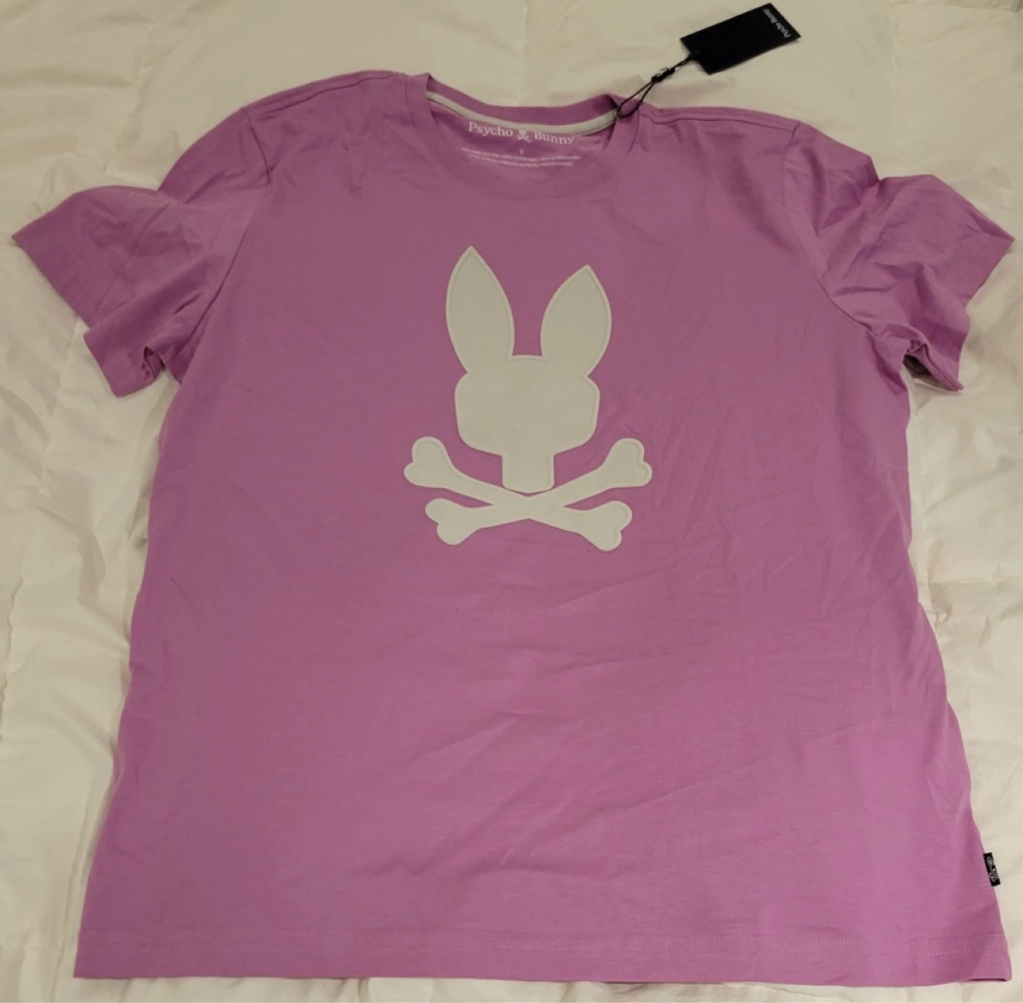 Psycho Bunny Houston Graphic Tee - Violet - SM - photo 2