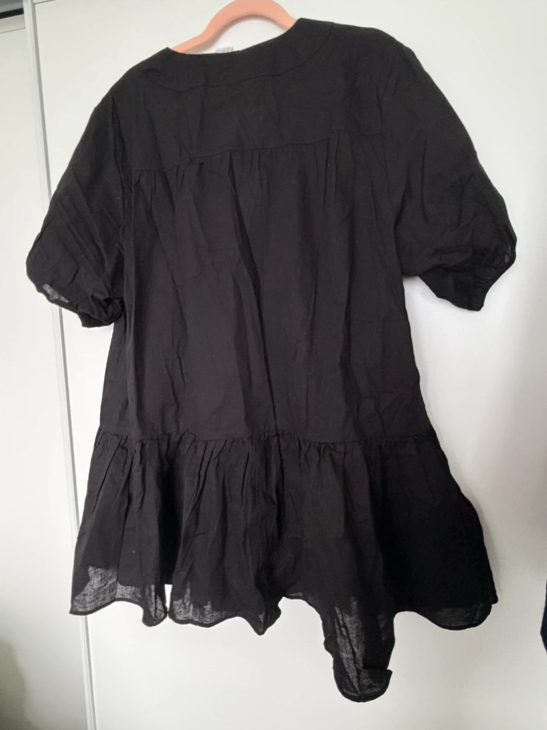 (NEW) H&MBlack Mini Dress XL - photo 2