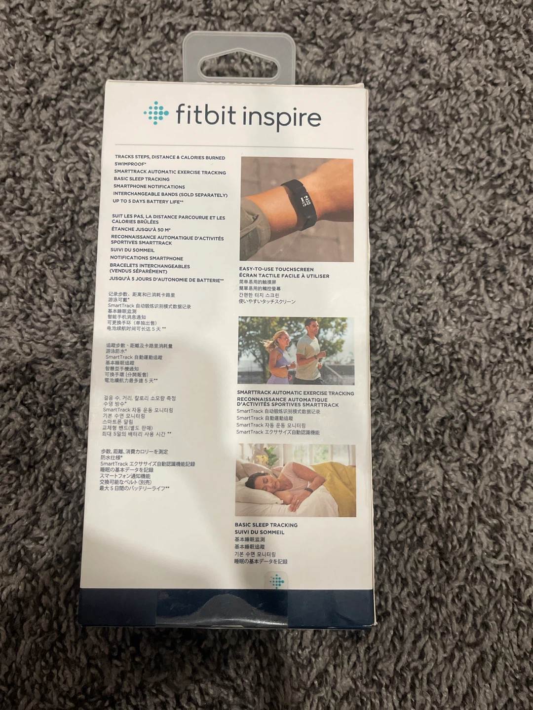 Fitbit Inspire Fitness Tracker - Black - photo 2