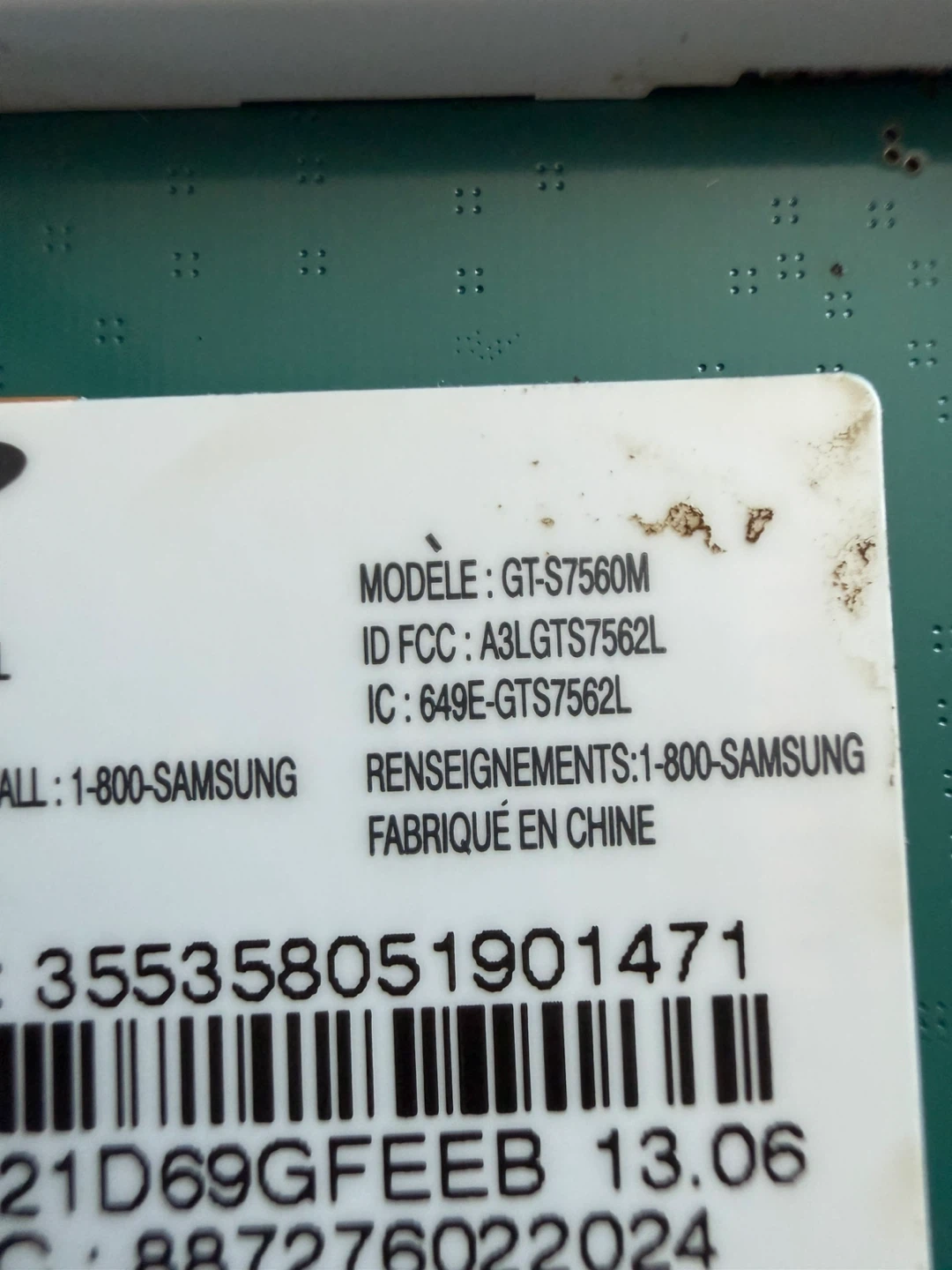 Samsung Galaxy Ace II 2 (GT-S7560M) Smartphone - photo 3