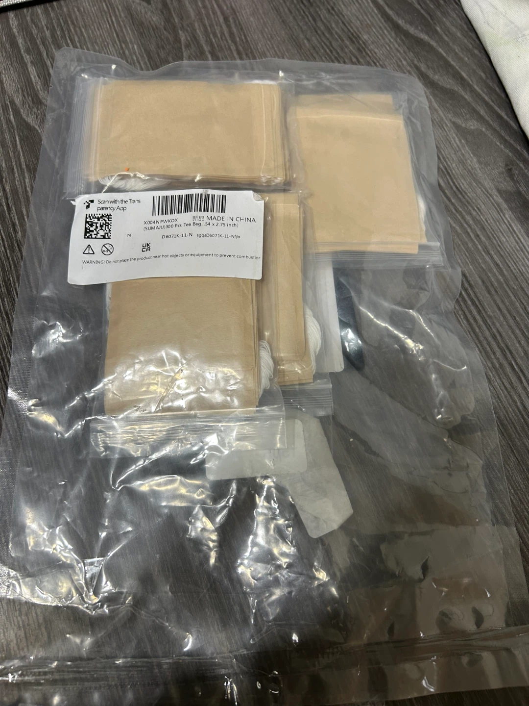New-300 Pcs Tea Bags