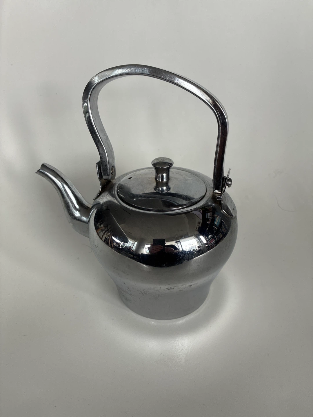 Shiny Metal Kettle