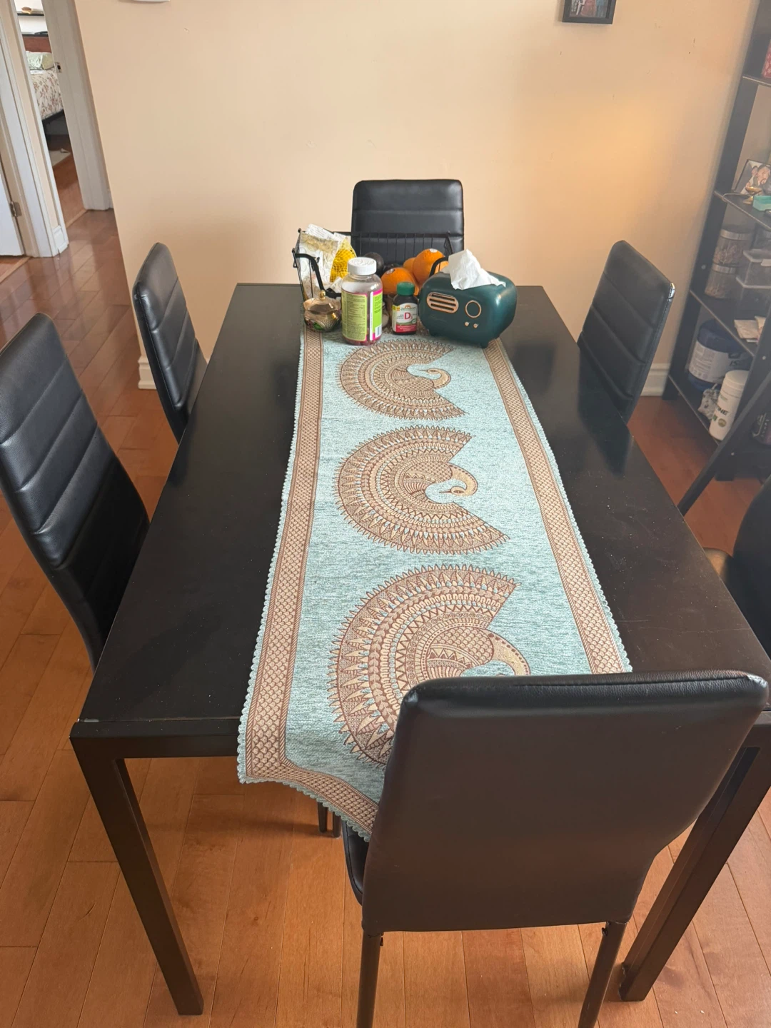 6 chair dining table
