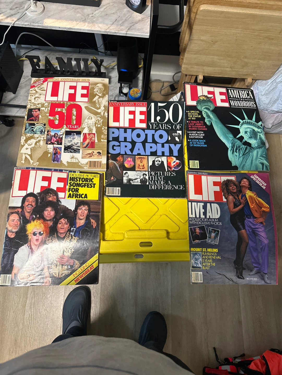 Collection of LIFE Magazine Issues