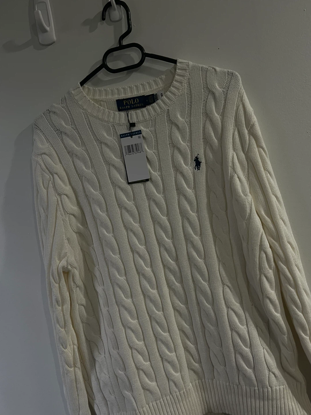 Polo Ralph Lauren Cream Cable Knit Sweater - photo 2