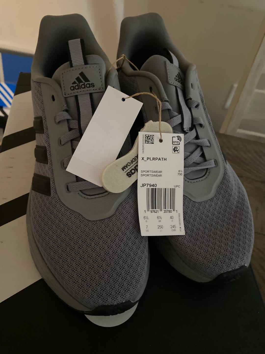 Adidas X_PLRpath Running Shoes - Grey - unisex  Size 7